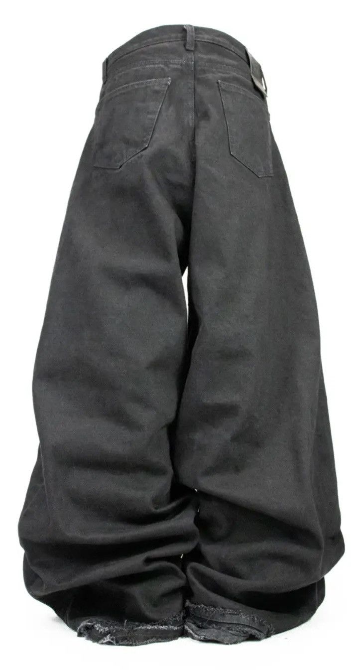 Paradoxe Paris Paradox Paris Big Baggy Black Denim Size US 31 - 2 Thumbnail
