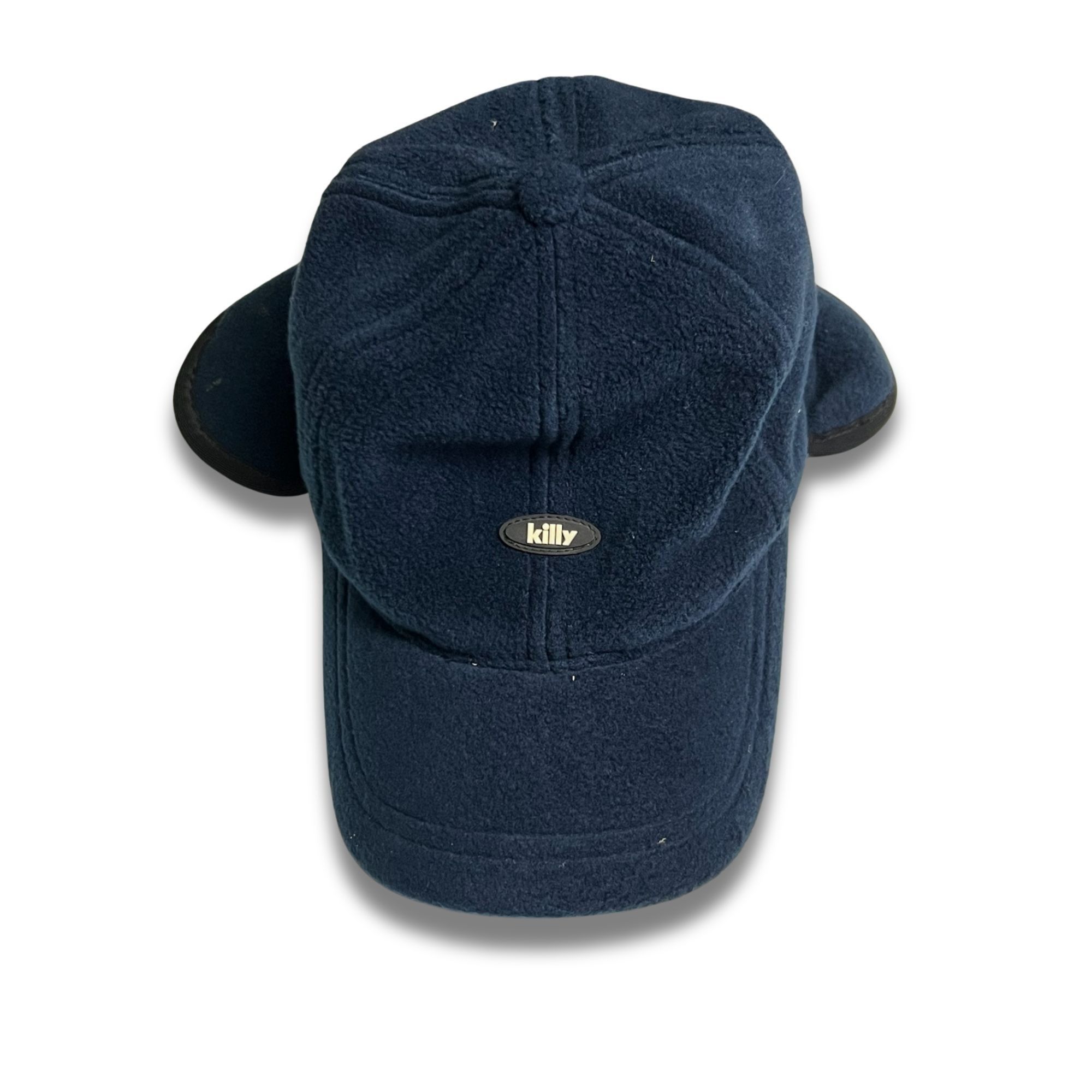 Other Thermal Fleece Hat With Ear Flaps Flexfit One Size Navy Blue Size ONE SIZE - 2 Thumbnail