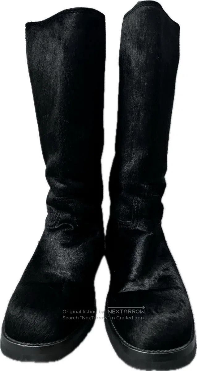 Ann Demeulemeester Ann Demeulemeester 42 horsehair boots Size US 9 / EU 42 - 2 Thumbnail