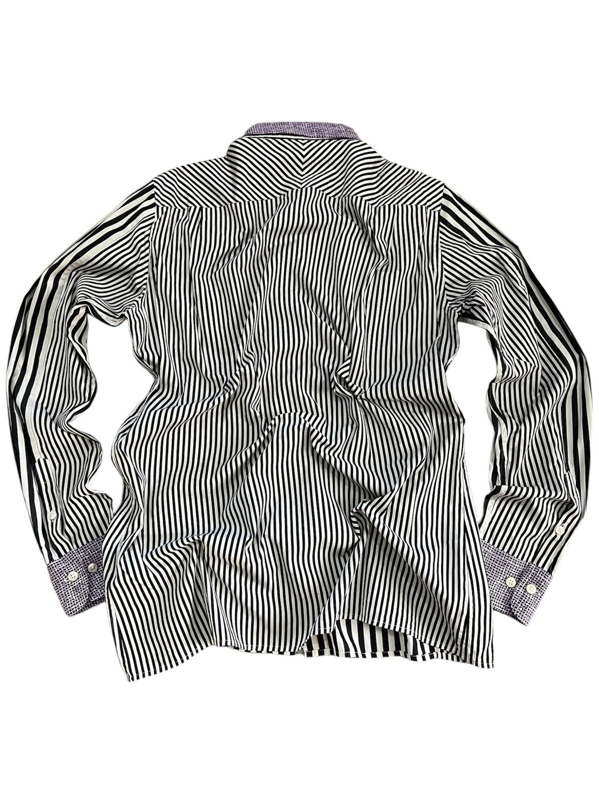 Bottega Veneta Bottega Veneta Stripped Oversized Shirt Size US M / EU 48-50 / 2 - 2 Thumbnail