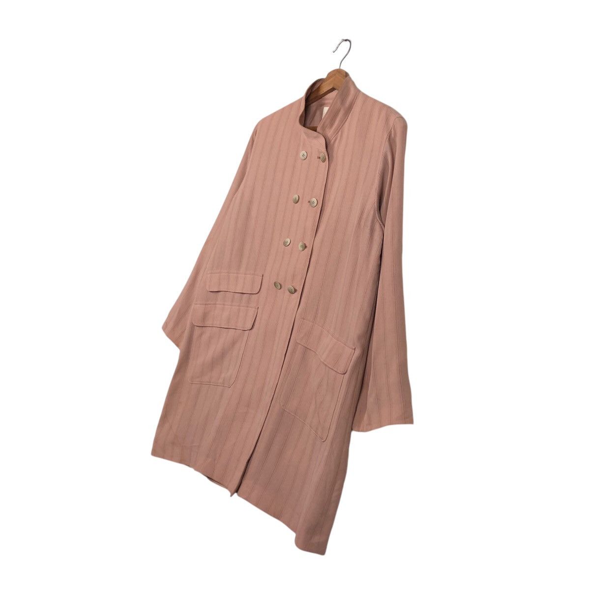 Designer × Japanese Brand 📌Vintage Long Jacket Gio Double Layer Issey Miyake Size US M / EU 48-50 / 2 - 3 Thumbnail