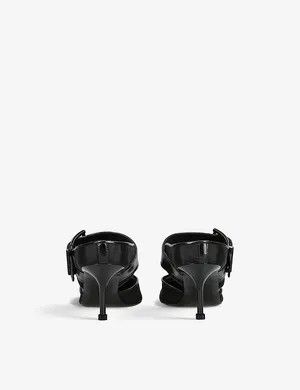 Alexander McQueen o1y0325 Mules in Black Size US 8.5 / IT 38.5 - 4 Thumbnail