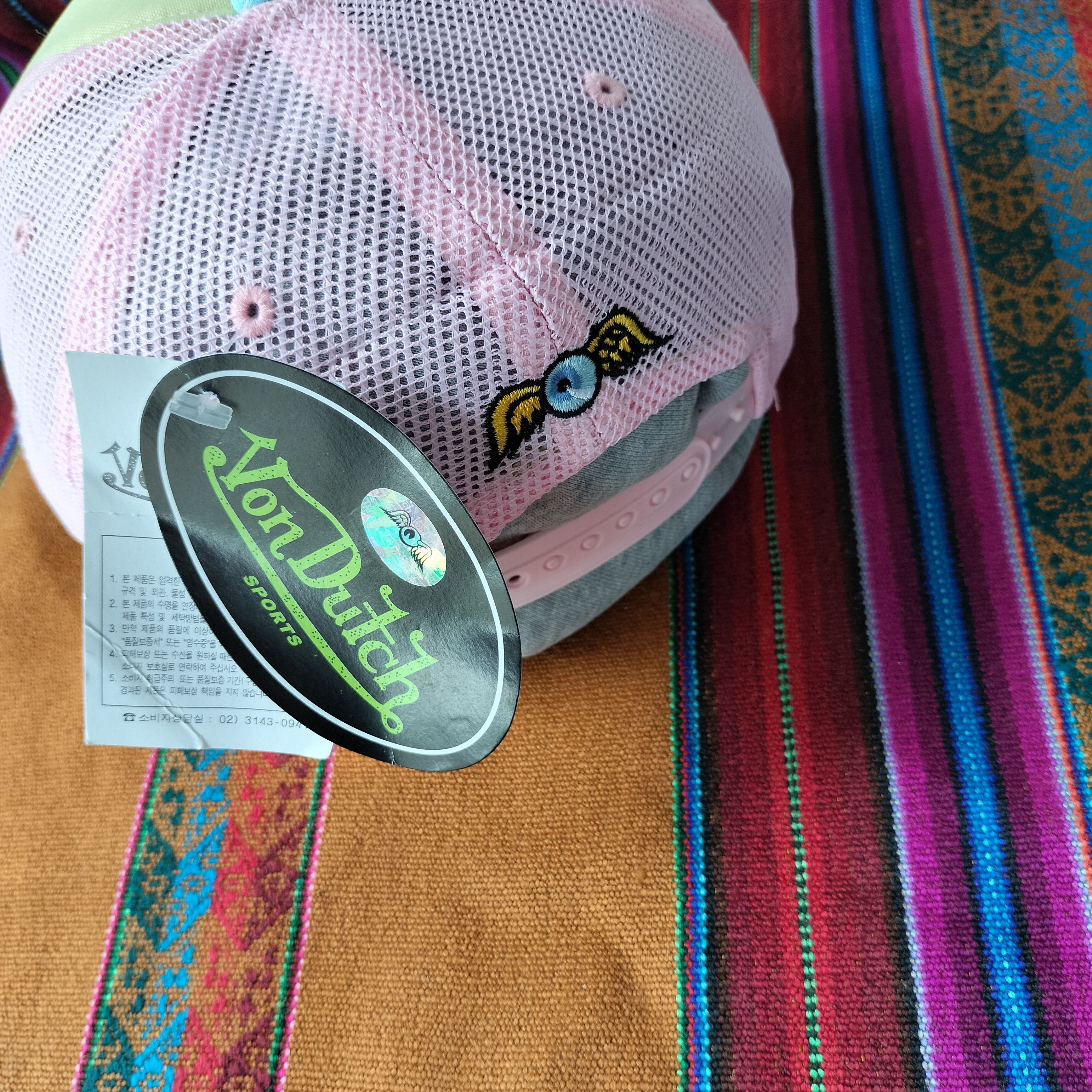 Von Dutch Von Dutch rainbow collor trucker hats Size ONE SIZE - 7 Thumbnail
