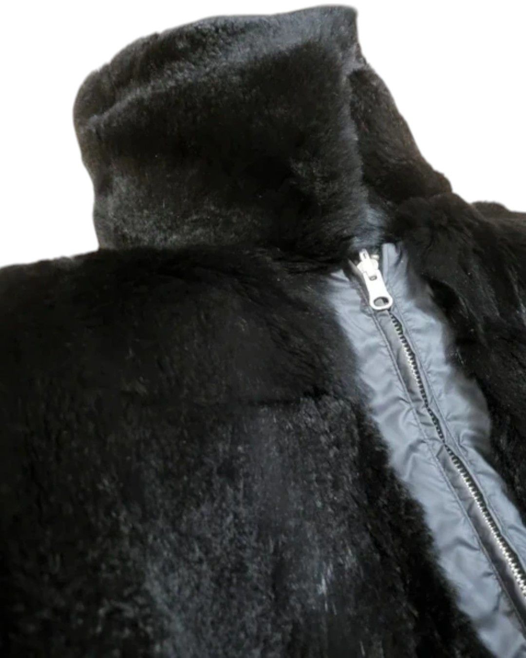 Roberto Cavalli RARE 2 IN 1 FAUX FUR VELVET ARMY JACKET Size US M / EU 48-50 / 2 - 3 Thumbnail