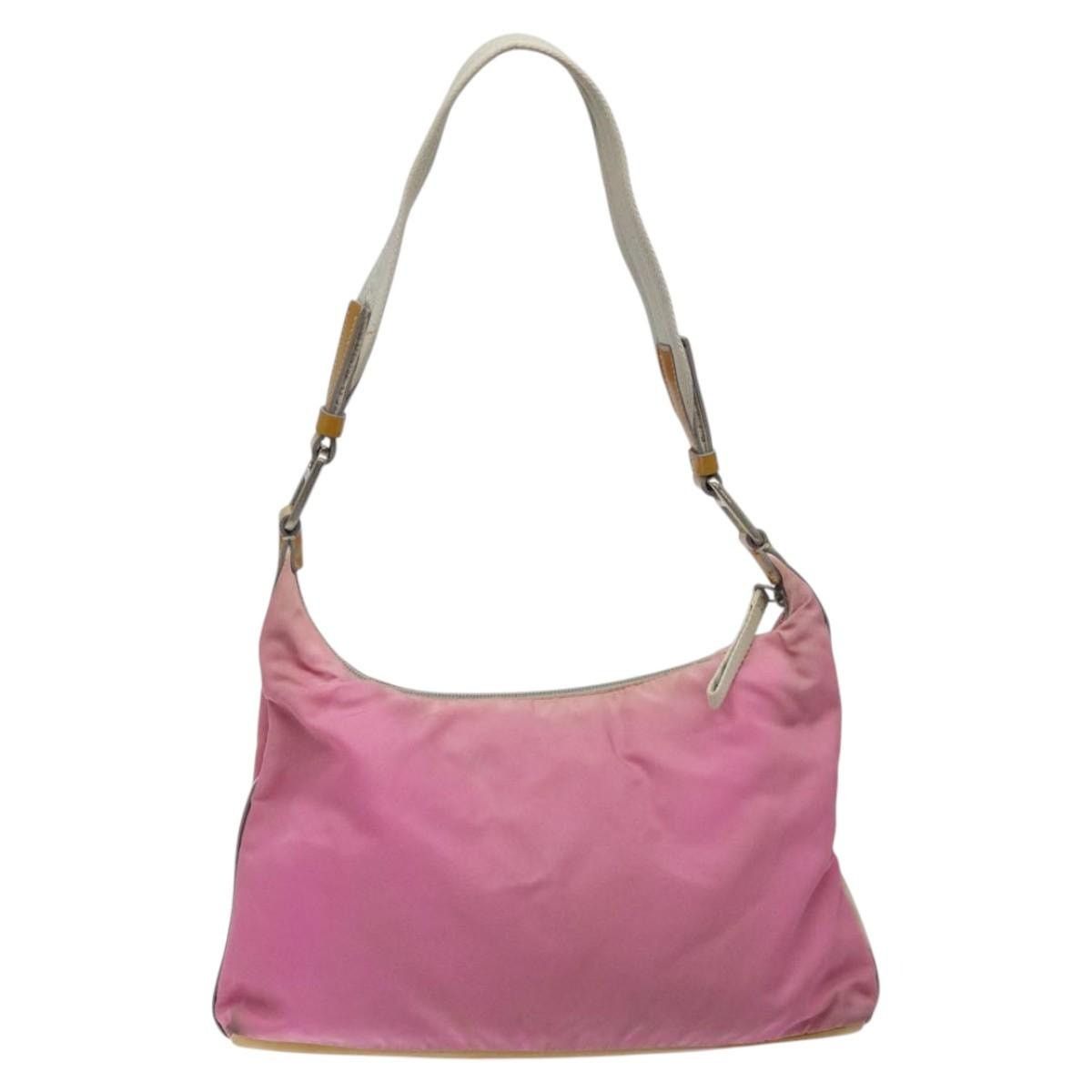 Prada PRADA Shoulder Bag Nylon Pink Silver Size ONE SIZE - 3 Thumbnail