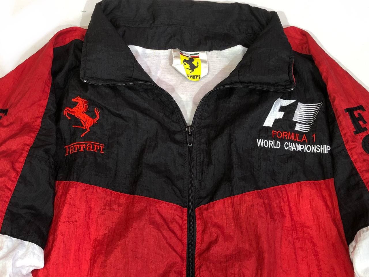 Ferrari Ferrari Formula 1 Moto Auto Jacket Vintage Racing Size US L / EU 52-54 / 3 - 8 Thumbnail