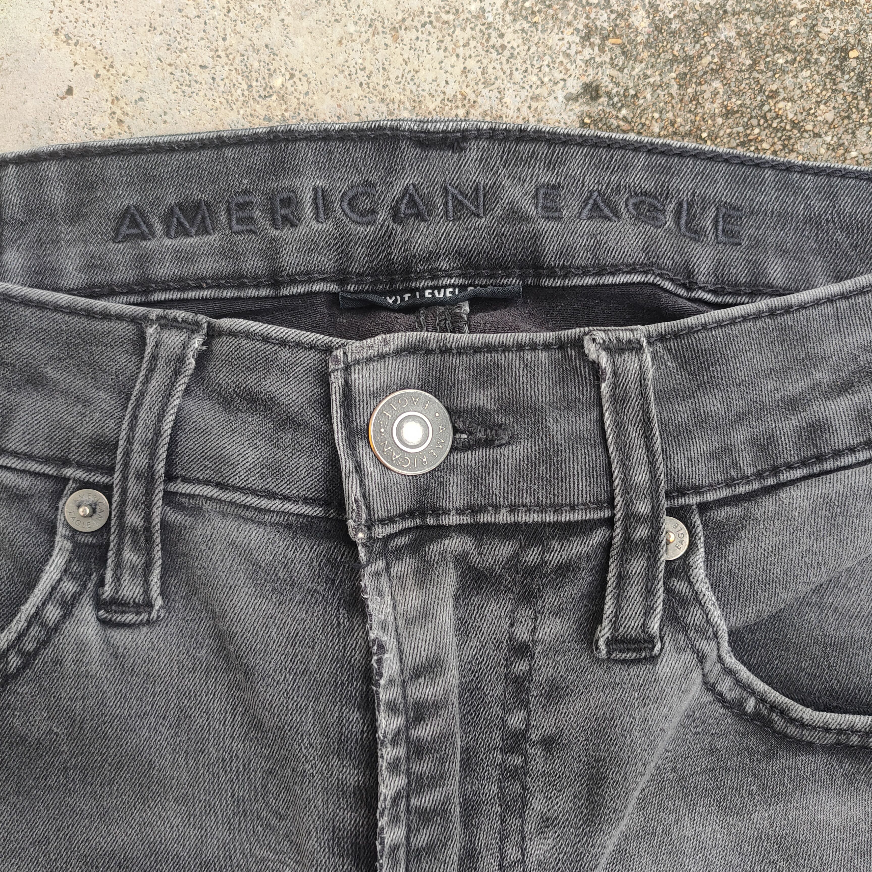 Japanese Brand × Jean × Vintage VINTAGE JAPANESE SKINNY FADED DISTRESSED JEANS DENIM PANTS Size US 29 - 4 Thumbnail