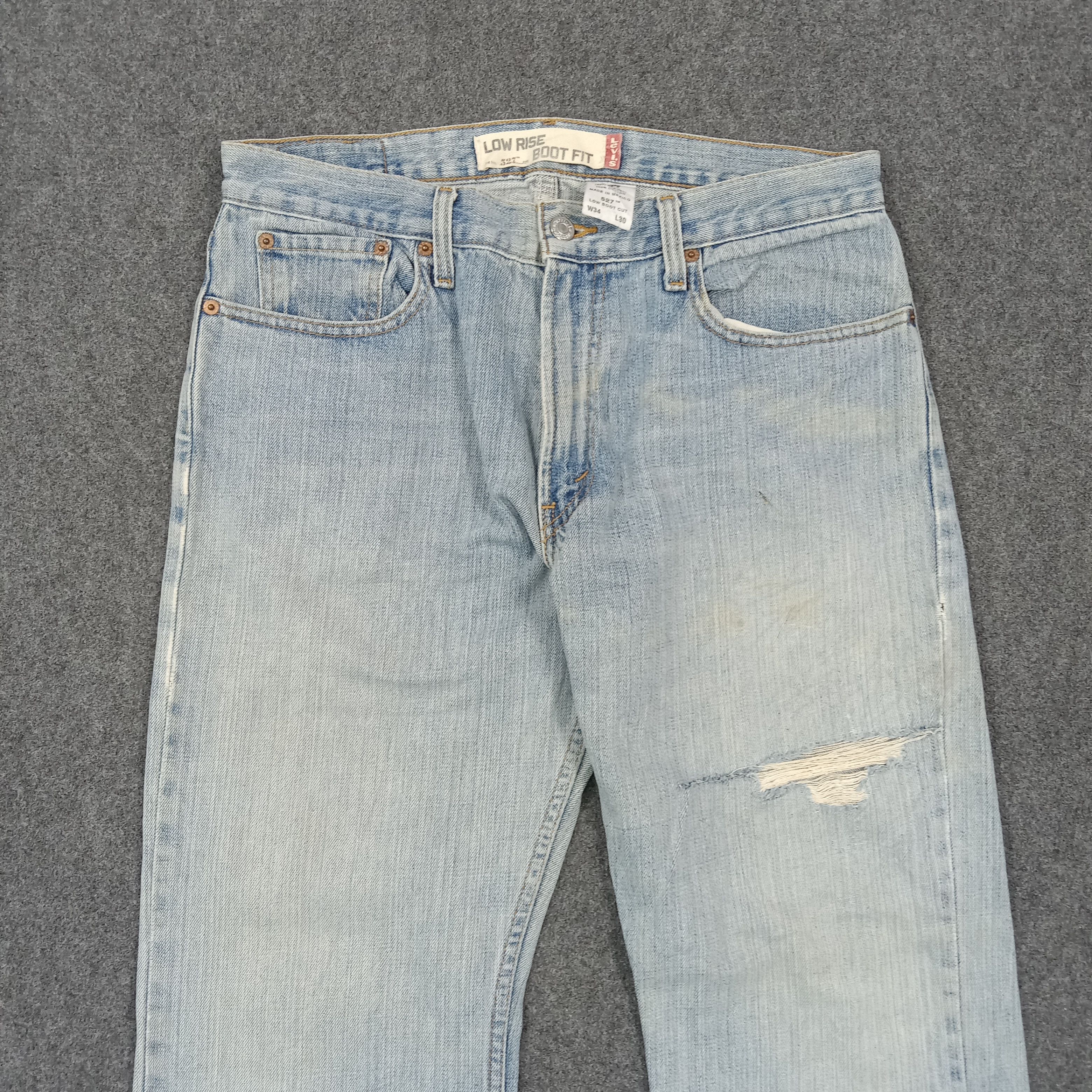 Levi's Levi's 527 Low Rise Boot American Denim Jeans C280N14 Size US 33 - 2 Thumbnail