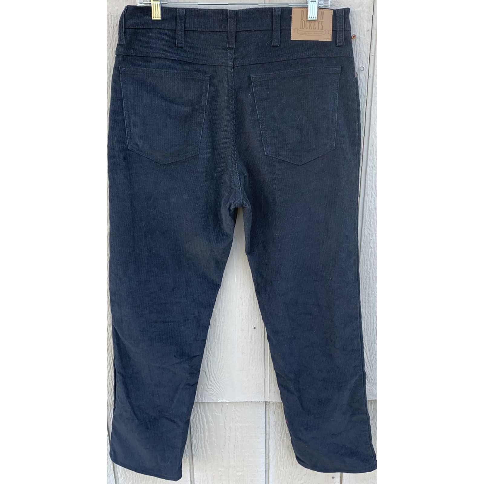 Vintage VINTAGE JC Penney Plain Pockets corduroy pants Men 34x30 Blue USA Waist 35in Solid 75% Cotton 25% Polyester Size US 34 / EU 50 - 7 Thumbnail