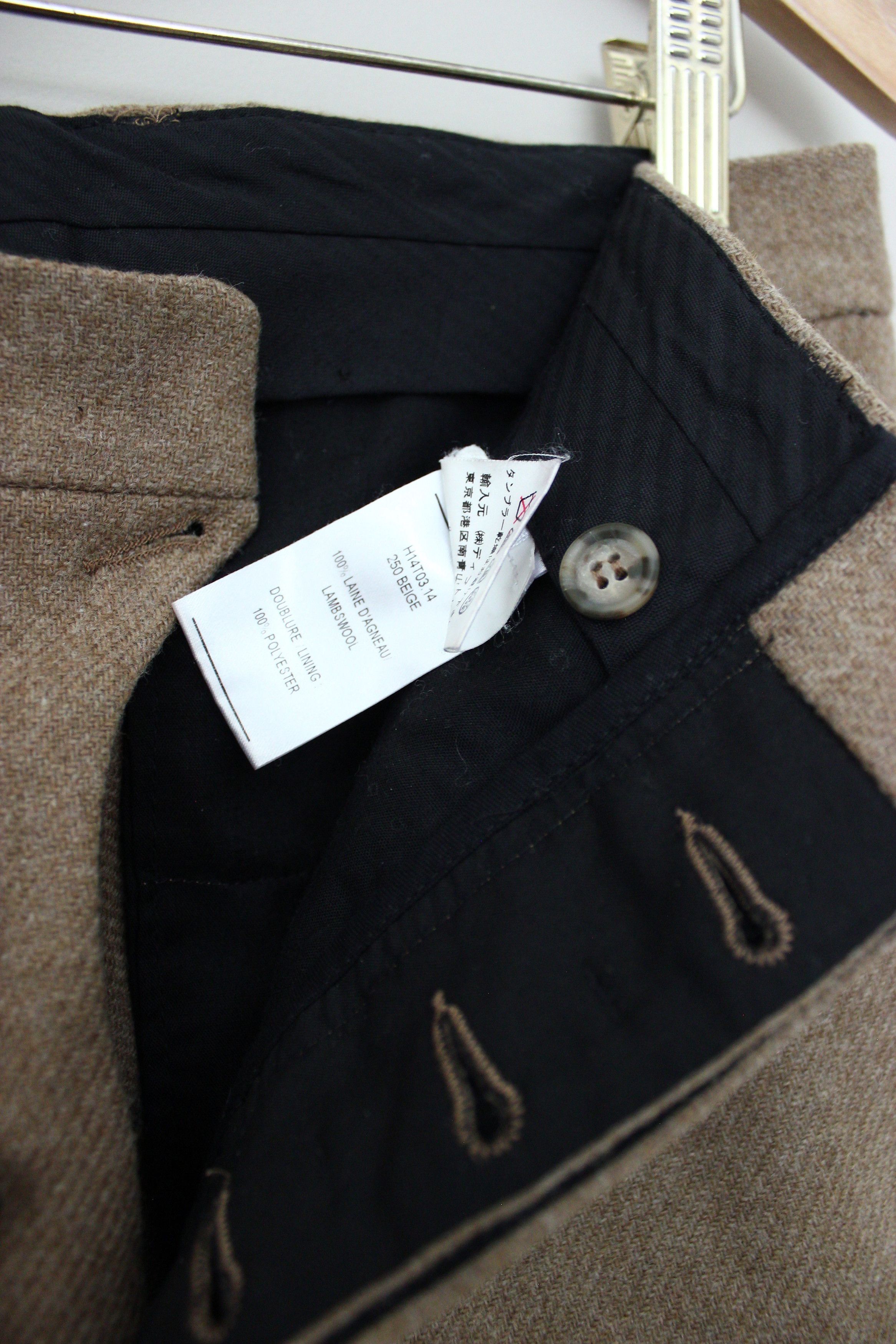 AMI AMI High Waist Carrot Fit Wool Trouser Size US 29 - 6 Thumbnail