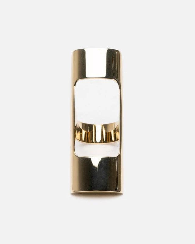 Vetements o1s1v1r1oon0925 Size: Medium/ Lighter Holder Ring in Golden Size ONE SIZE - 1 Thumbnail