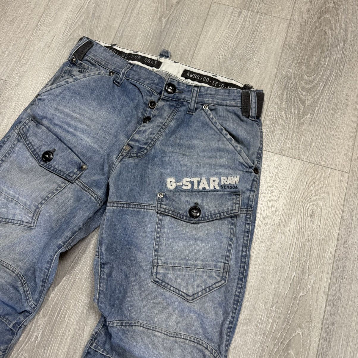 G-Star Vintage Multi pocket G-star Avant Garde Y2K Pants Size US 32 / EU 48 - 5 Thumbnail
