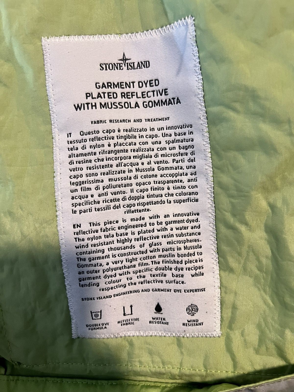 Stone Island Stone Island Mussola Gommata Reflective Jacket Size US M / EU 48-50 / 2 - 5 Thumbnail