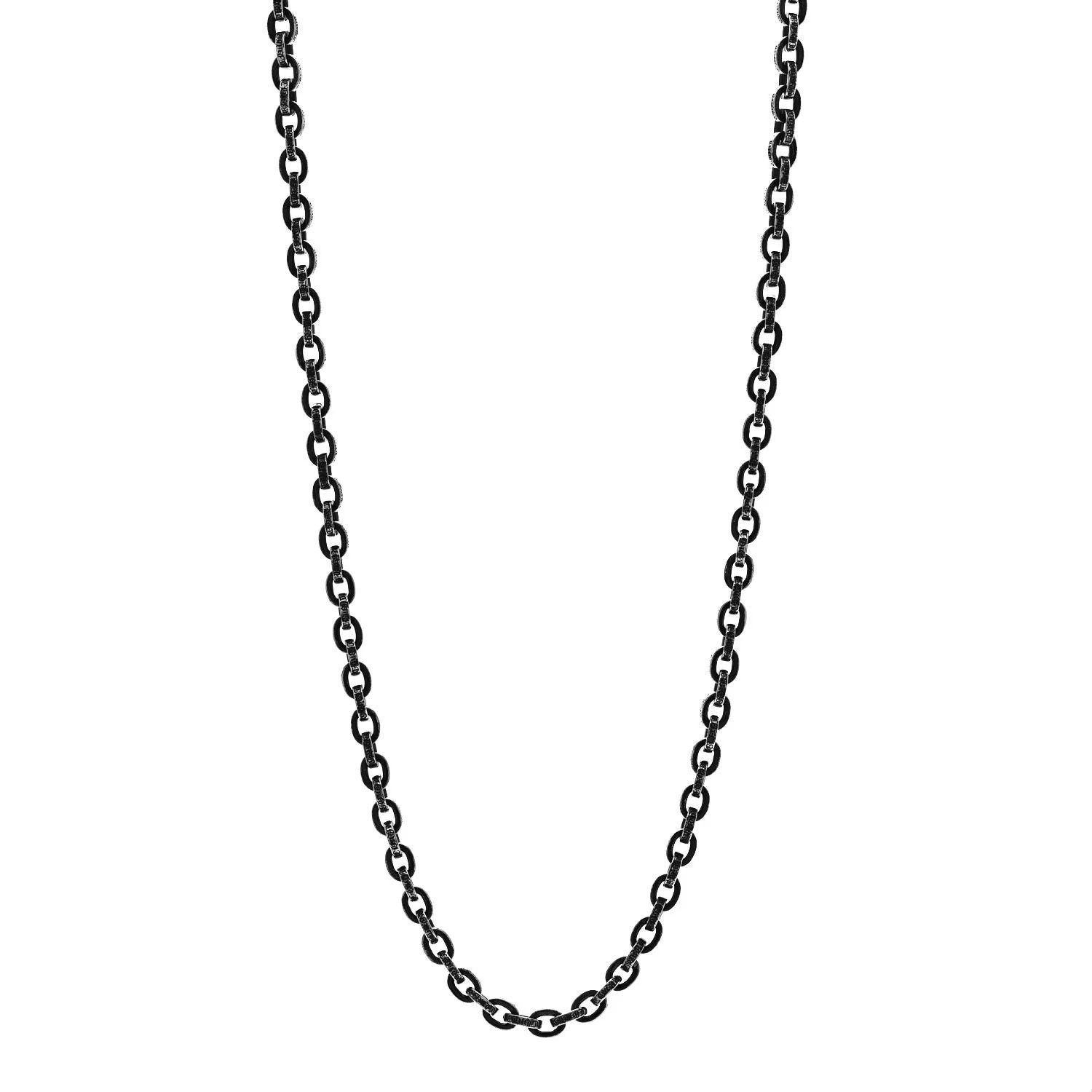Chrome Hearts Silver Paper Chain Necklace 18" Size ONE SIZE - 1 Thumbnail