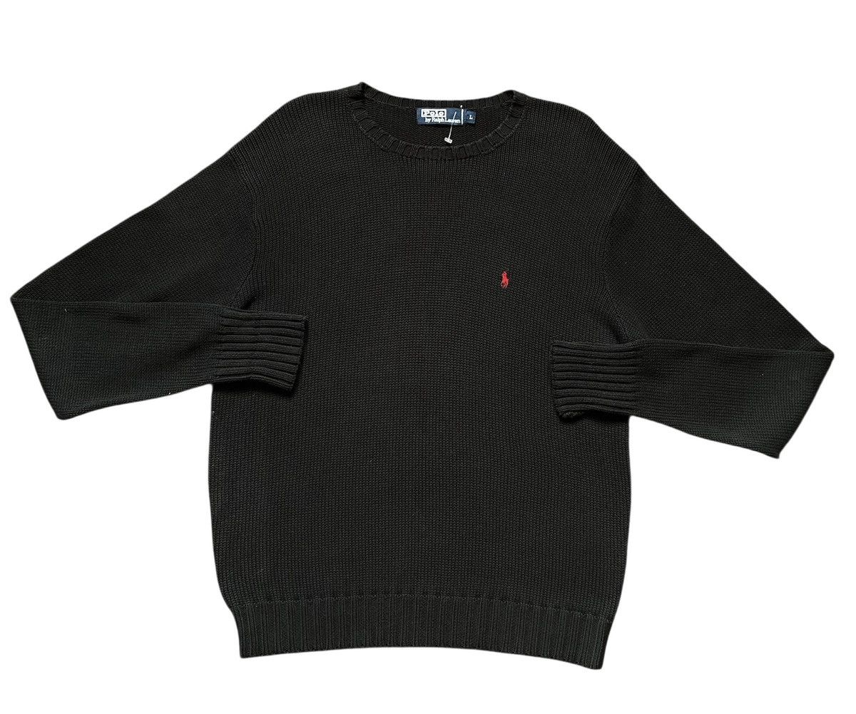 Polo Ralph Lauren × Ralph Lauren × Vintage Polo Ralph Lauren knit sweater 90s vintage Size US L / EU 52-54 / 3 - 1 Thumbnail