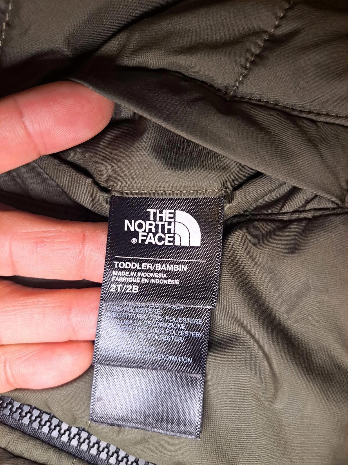 The North Face The North Face Puffer Jacket Toddler Size 2 Green Full Zip Size ONE SIZE - 3 Thumbnail