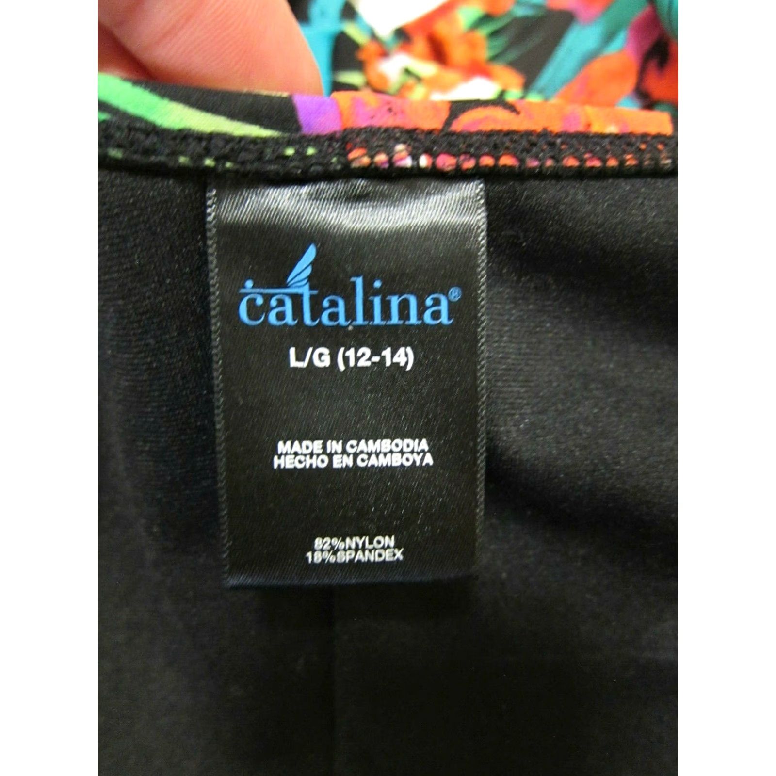 Catalina **Green Red Catalina Floral Ruched Women's One Piece Swimsuit 10** User: Green Red Catalina Floral Ruched Women's One Piece Swimsuit 10 Size ONE SIZE - 4 Thumbnail