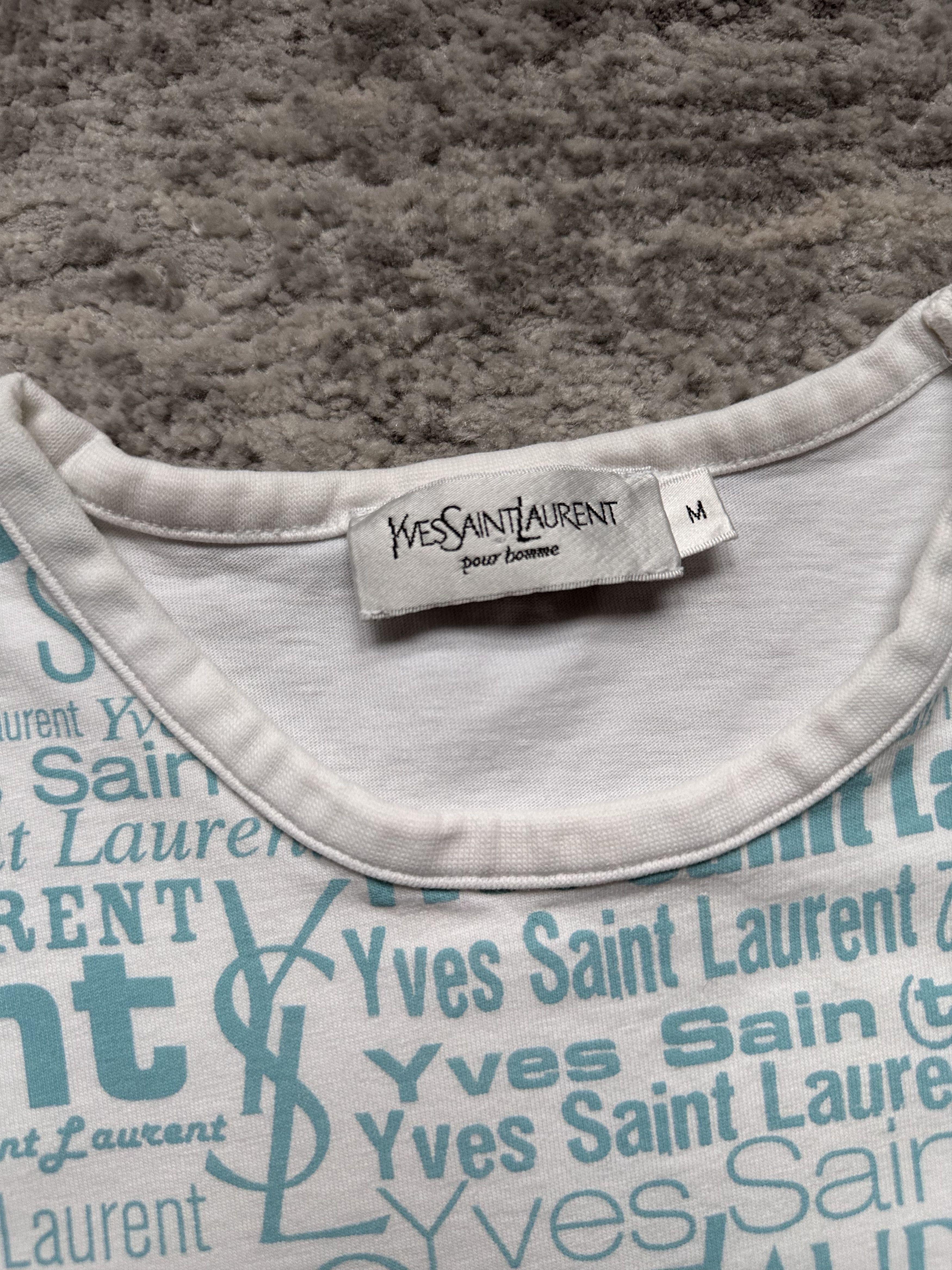 Yves Saint Laurent Yves Saint Laurent t shirt Size US M / EU 48-50 / 2 - 4 Thumbnail