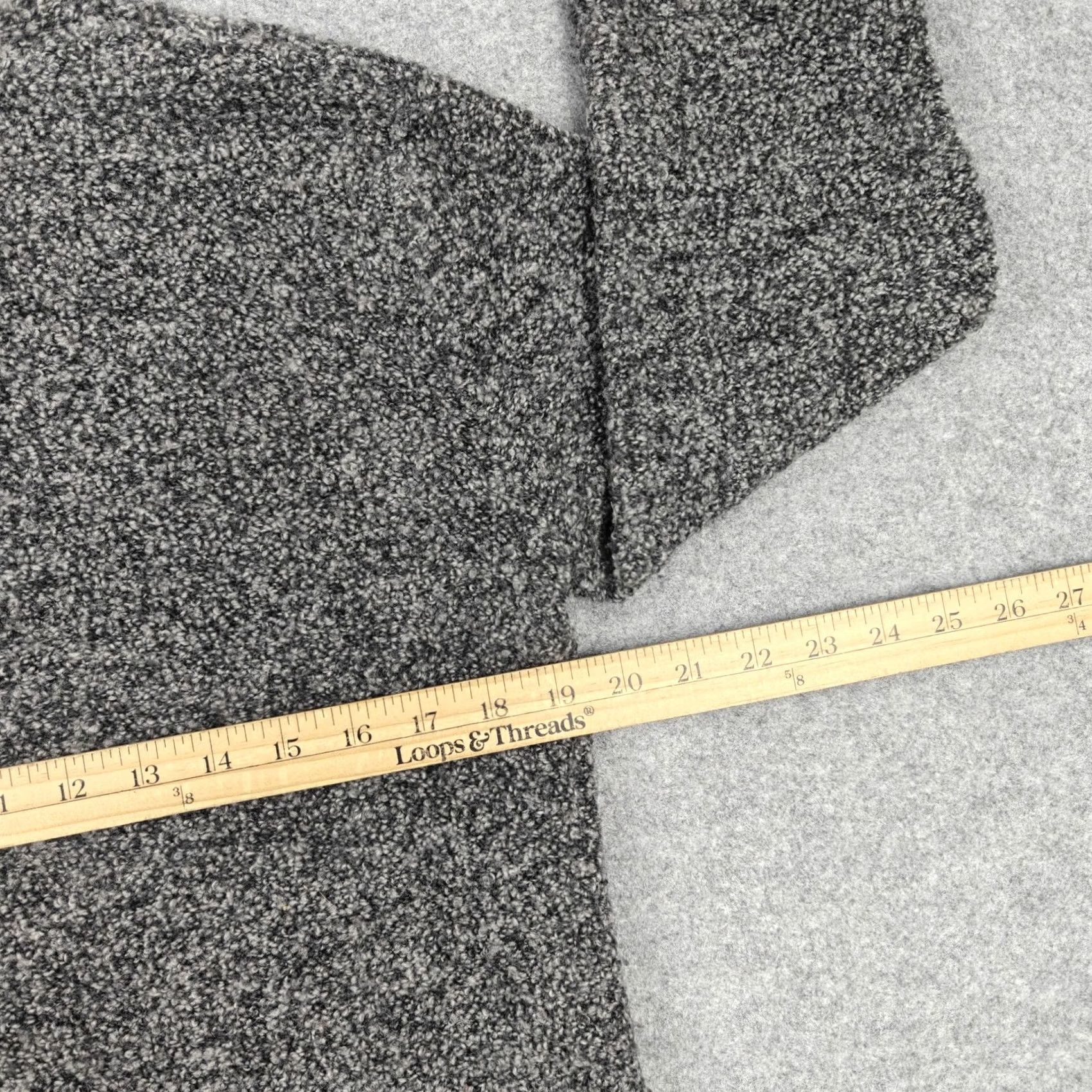 Eileen Fisher Eileen Fisher Cardigan Womens XS Gray Merino Wool V Neck Button Knit Chunky Size XS / US 0-2 / IT 36-38 - 7 Thumbnail