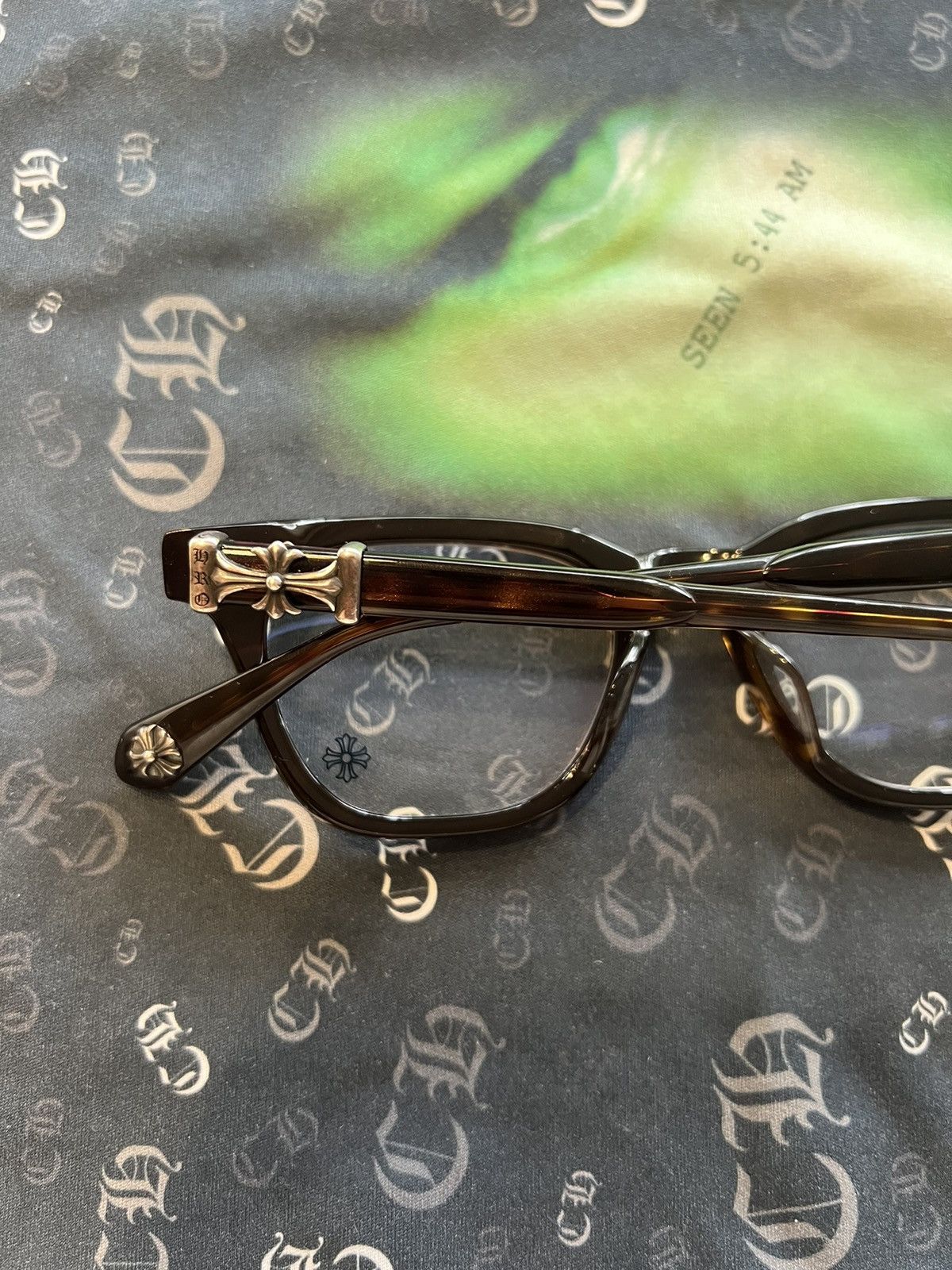 Chrome Hearts Chrome Hearts Midnight Glasses “Pump Me” Size ONE SIZE - 22 Thumbnail