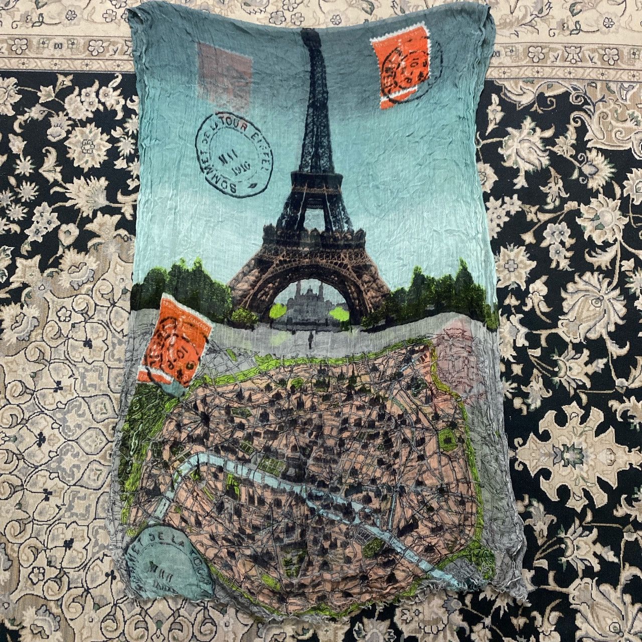 PPFM PPFM Scarf sommet de la tour eiffel Size ONE SIZE - 3 Thumbnail