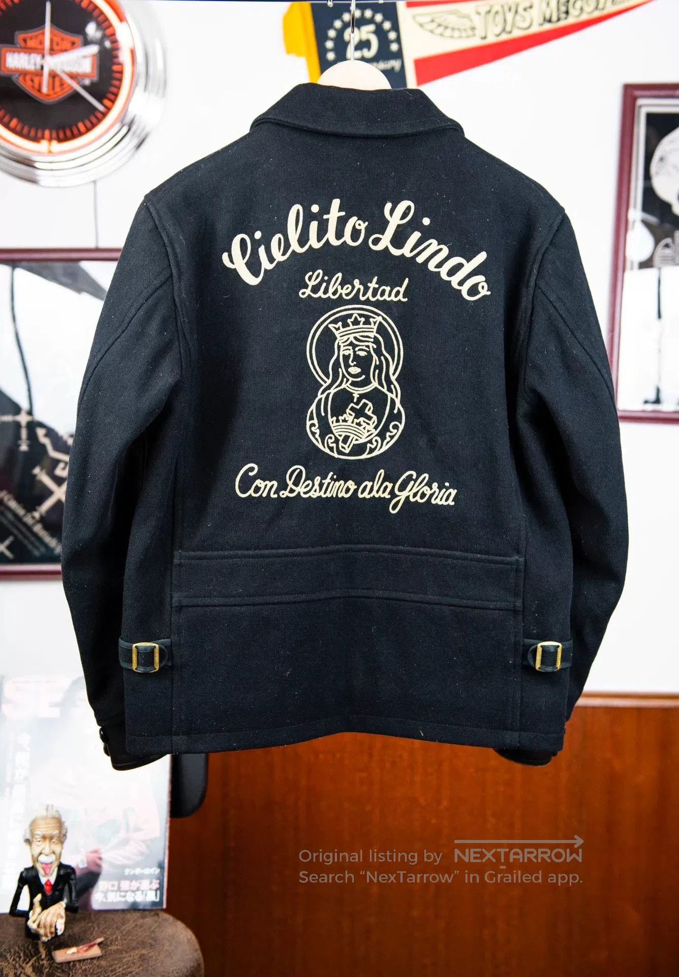 Japanese Brand Cootie Wool Jacket with Leather Accents. Size US M / EU 48-50 / 2 - 1 Thumbnail