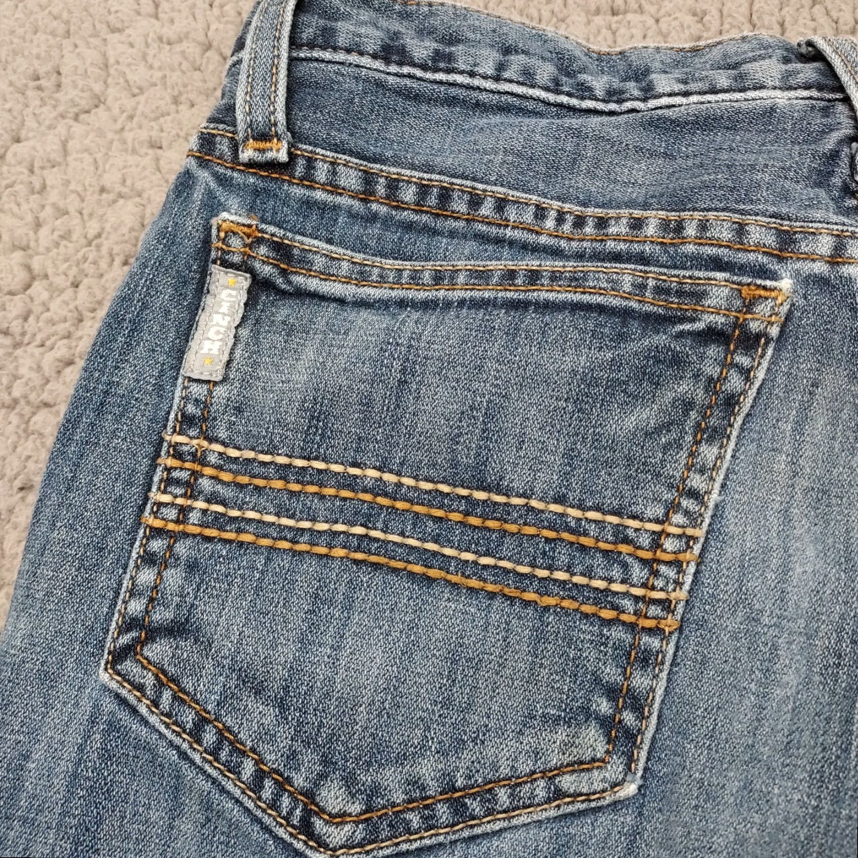 Denime Cinch Jeans Mens 26 x 30 Denim Blue Straight Leg Silver Label MB98034006 Normal Condition 5-Pocket Design Regular Rise Size US 26 / EU 42 - 3 Thumbnail