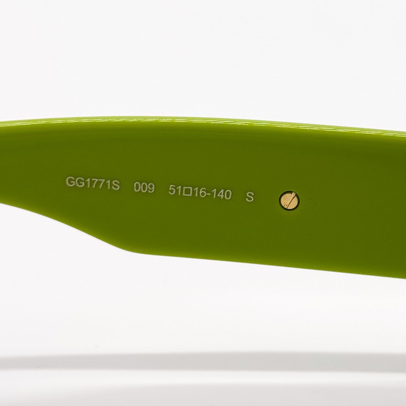Gucci NEW GUCCI SUNGLASSES GG1771S 009 GREEN GUCCI EYEWEAR Size ONE SIZE - 7 Thumbnail