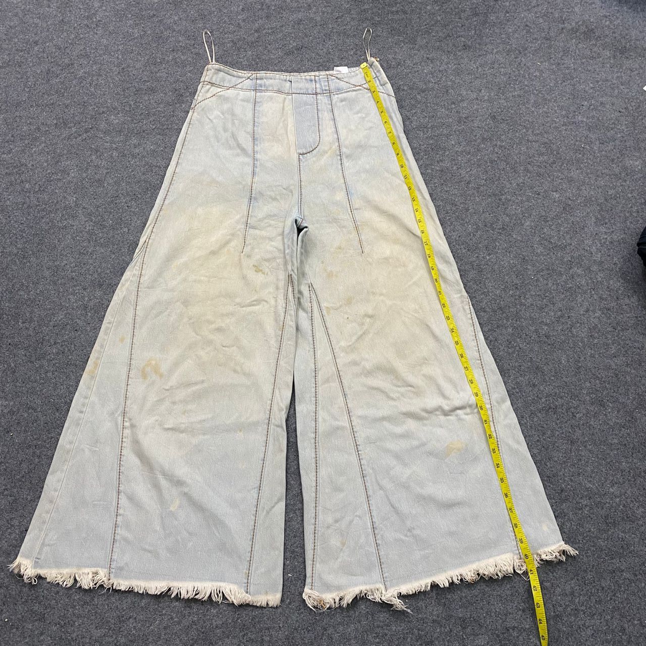Chloe Vintage Chloe Bleached Denim Streetwear Jeans Size 30" / US 8 / IT 44 - 7 Thumbnail