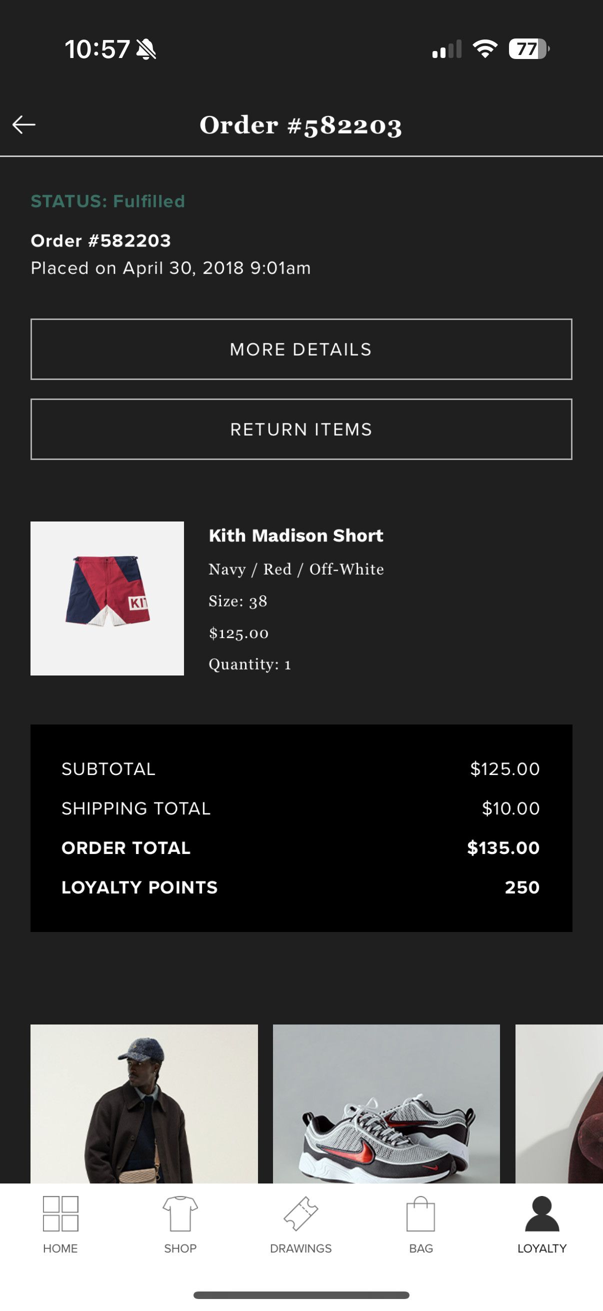 Kith Kith Color-Blocked Madison Shorts SS18 Size US 38 / EU 54 - 4 Thumbnail