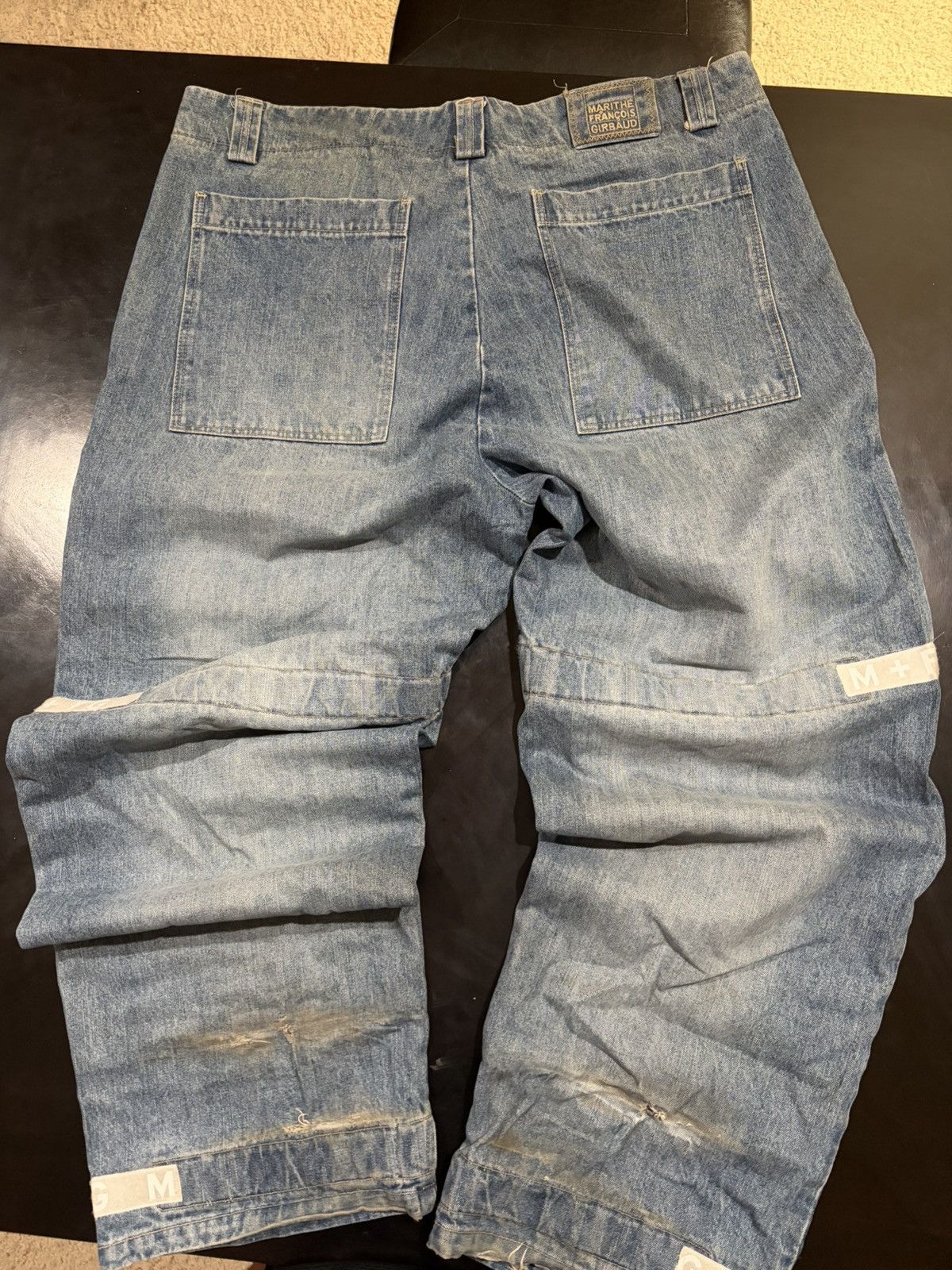 Marithe + Francois Girbaud Marithe + Francois Girbaud Shuttle Pants Denim Size US 42 / EU 58 - 2 Thumbnail