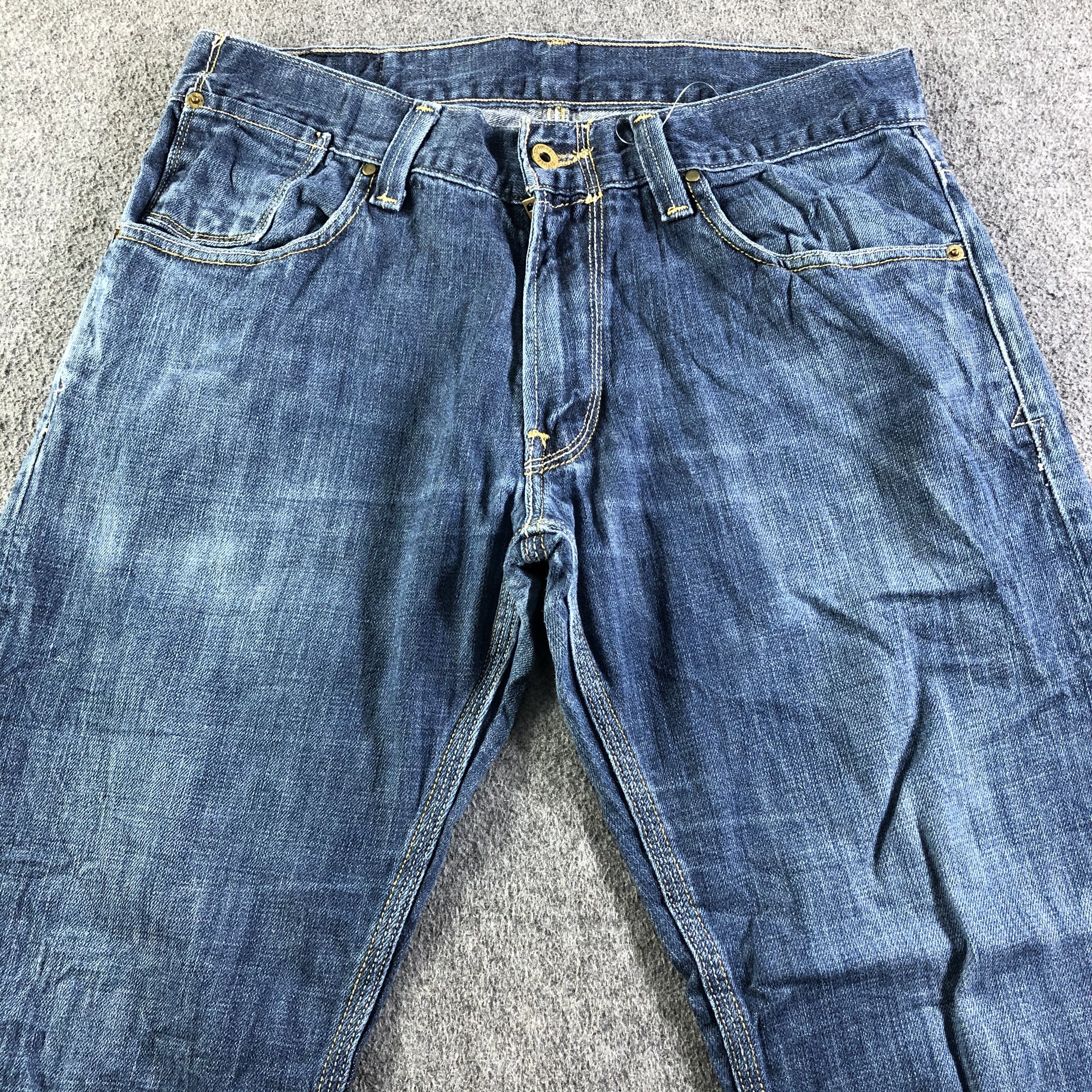 Levi's Vintage Blue Wash Levis 514 Jeans-J4181 Size US 33 - 3 Thumbnail