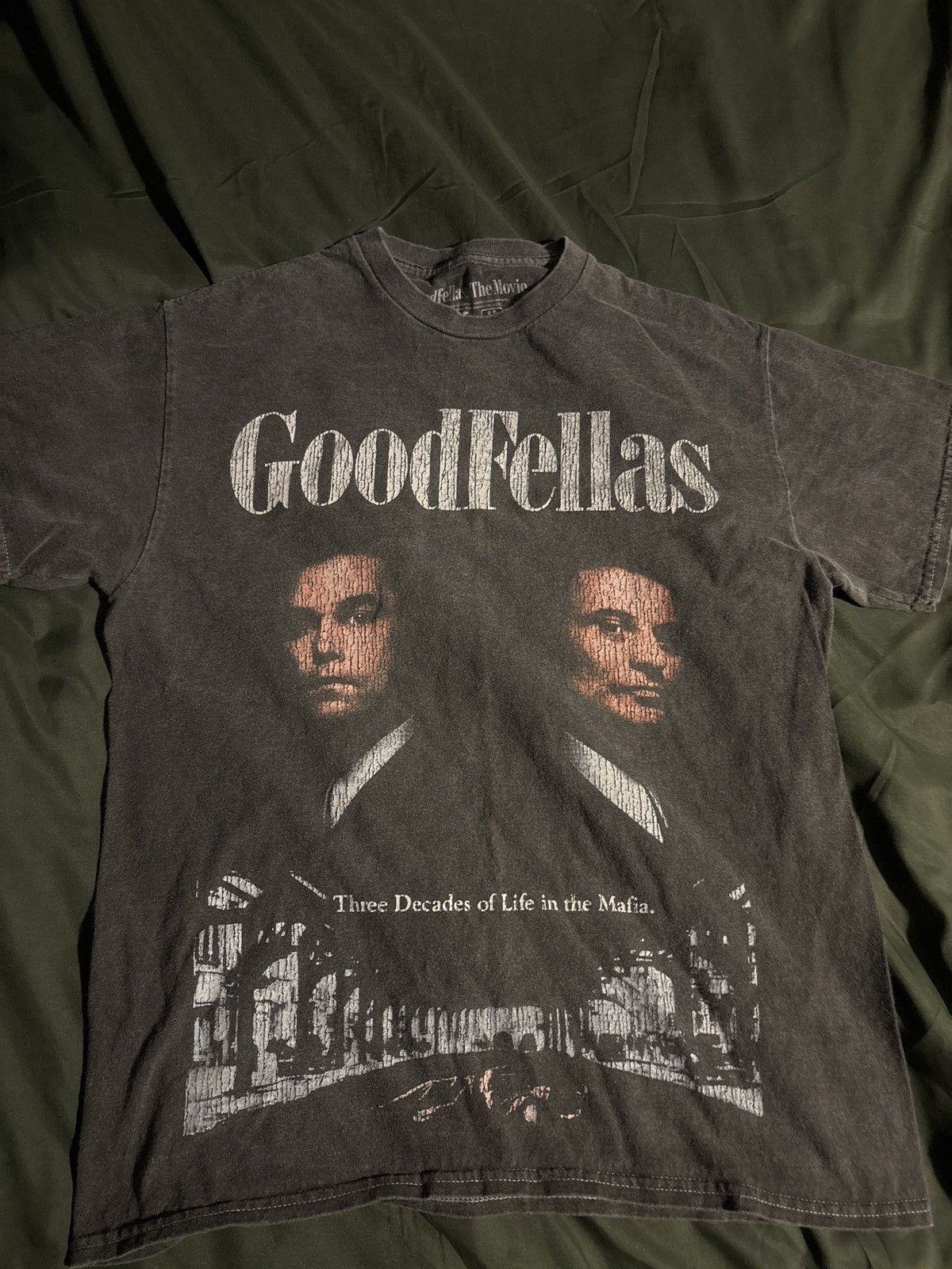 Urban Outfitters Charcoal grey graphic goodfellas tee Size US M / EU 48-50 / 2 - 1 Thumbnail
