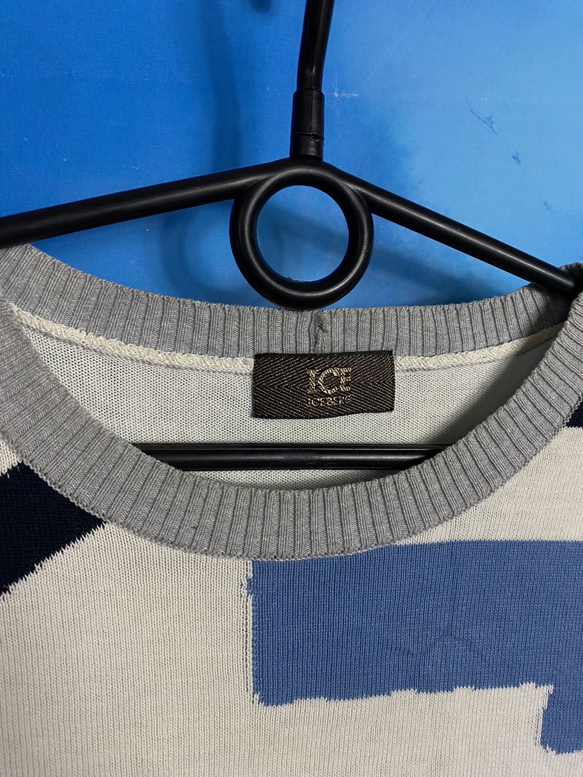 Iceberg × Vintage 💥 ICEBERG ICE VINTAGE SWEATER y2k Size US L / EU 52-54 / 3 - 4 Thumbnail