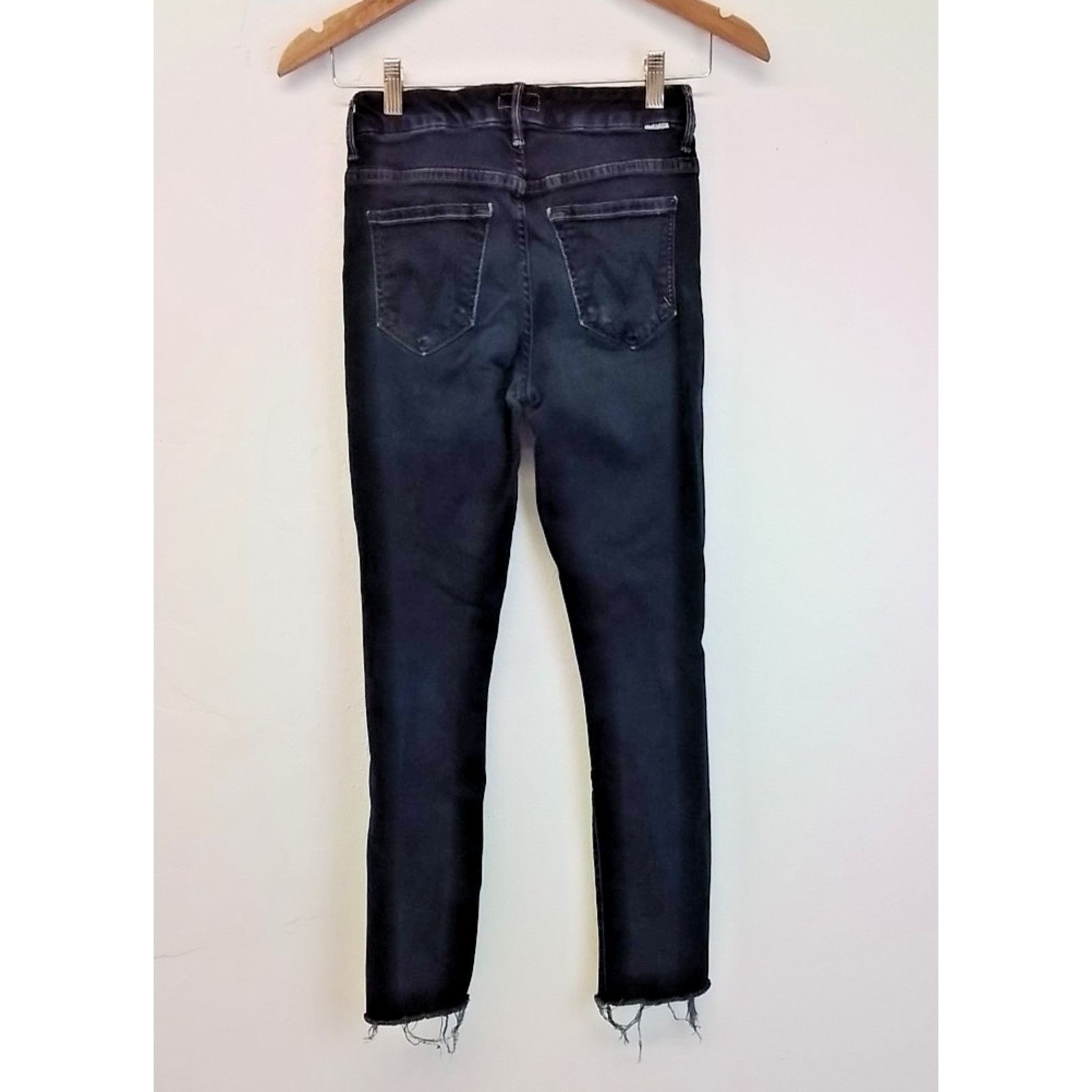 MOTHER Mother Looker Ankle Jeans Women's 24" High Waist Dark Wash Size 24" / US 00 / IT 34 - 3 Thumbnail
