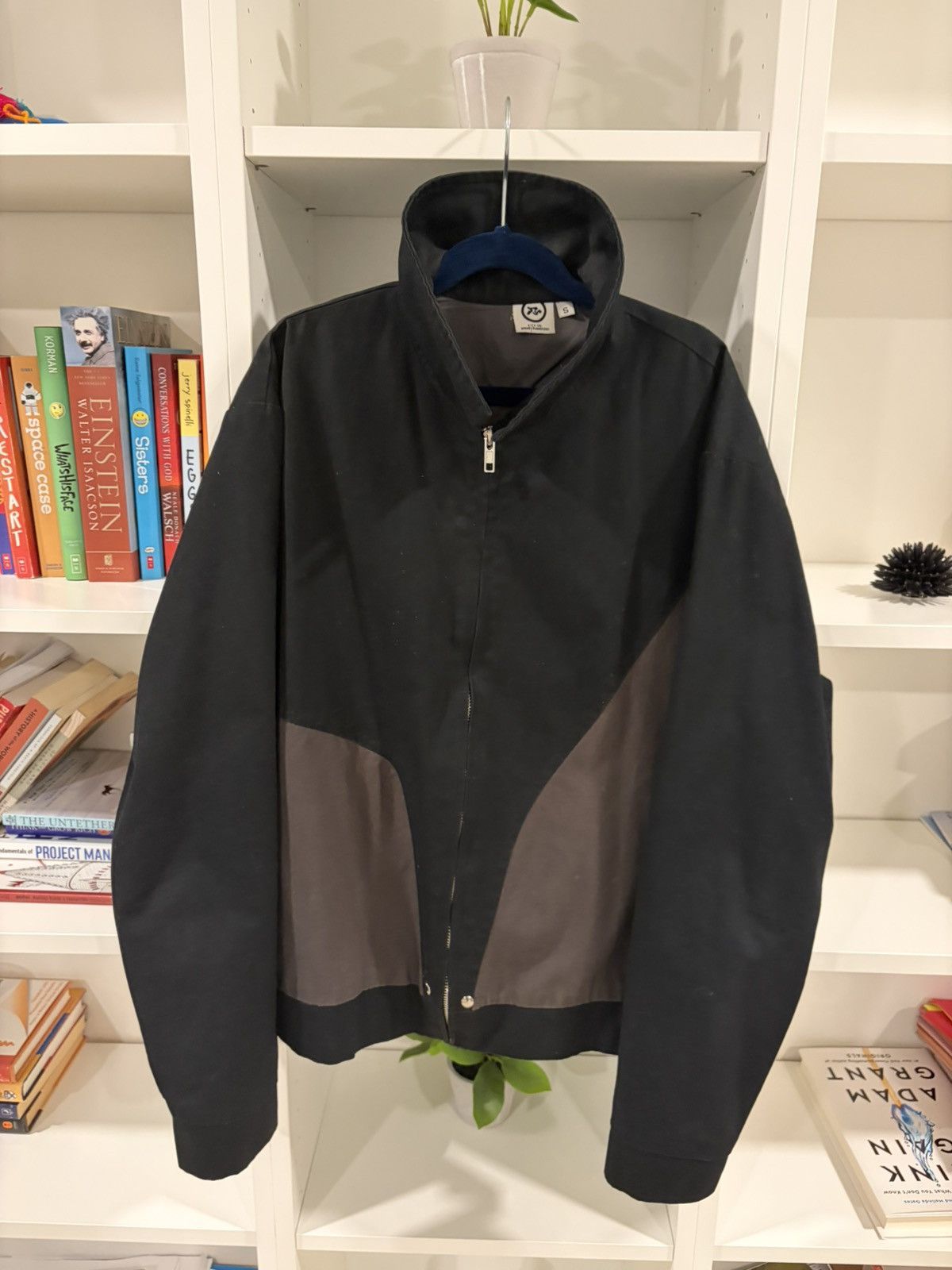 Japanese Brand Canvas Trucker Blouson Jacket Size US M / EU 48-50 / 2 - 7 Thumbnail