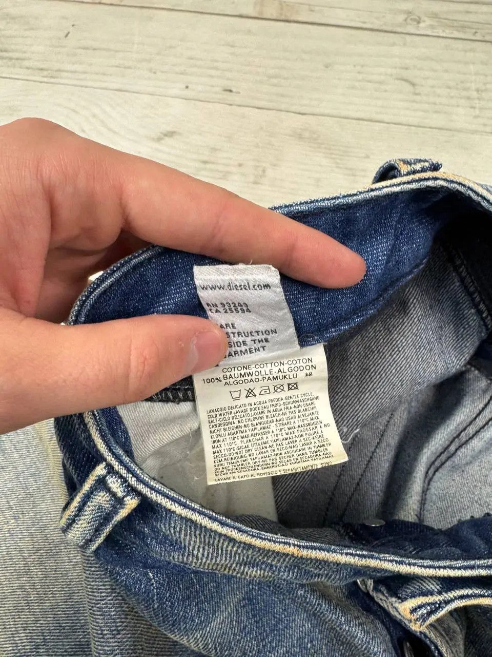 Diesel Vintage Diesel Denim Jeans 90s Baggy Size US 38 / EU 54 - 11 Thumbnail