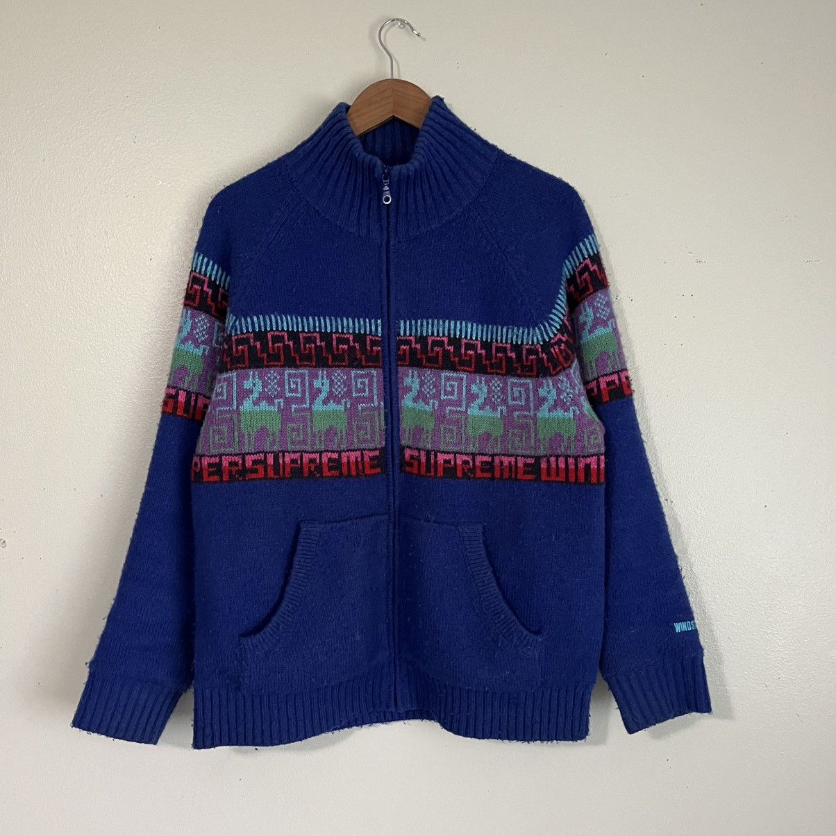 Supreme Supreme Corduroy Zip Jacket Blue | Grailed