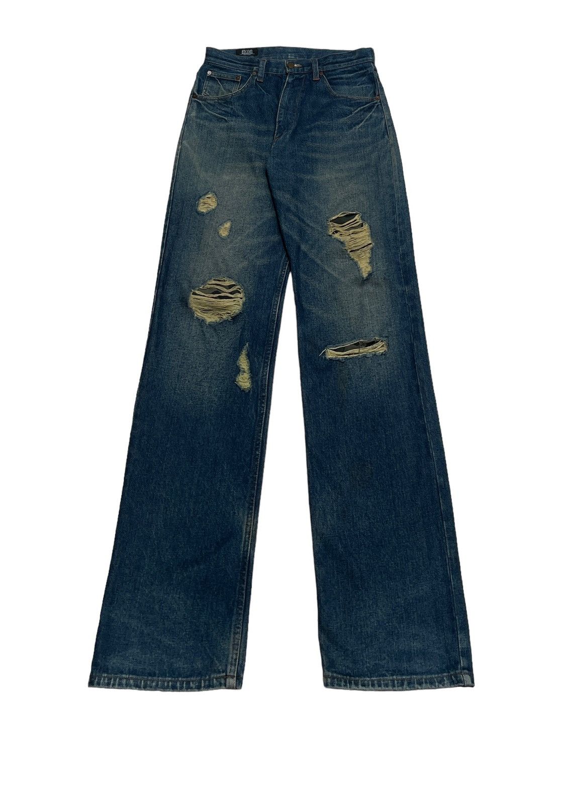 If Six Was Nine × Japanese Brand Rare Design Vintage Japanese Brand BTAXMTI Jeans 1990s Size US 30 / EU 46 - 1 Thumbnail