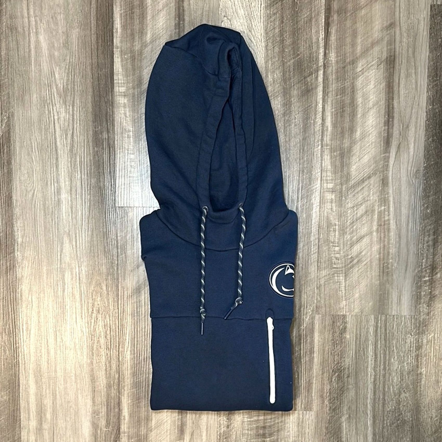 Nike Nike Penn State Nittany Lions Pullover Hoodie - Blue Navy, Men L, Fleece, Cotton-Poly Size US L / EU 52-54 / 3 - 2 Thumbnail