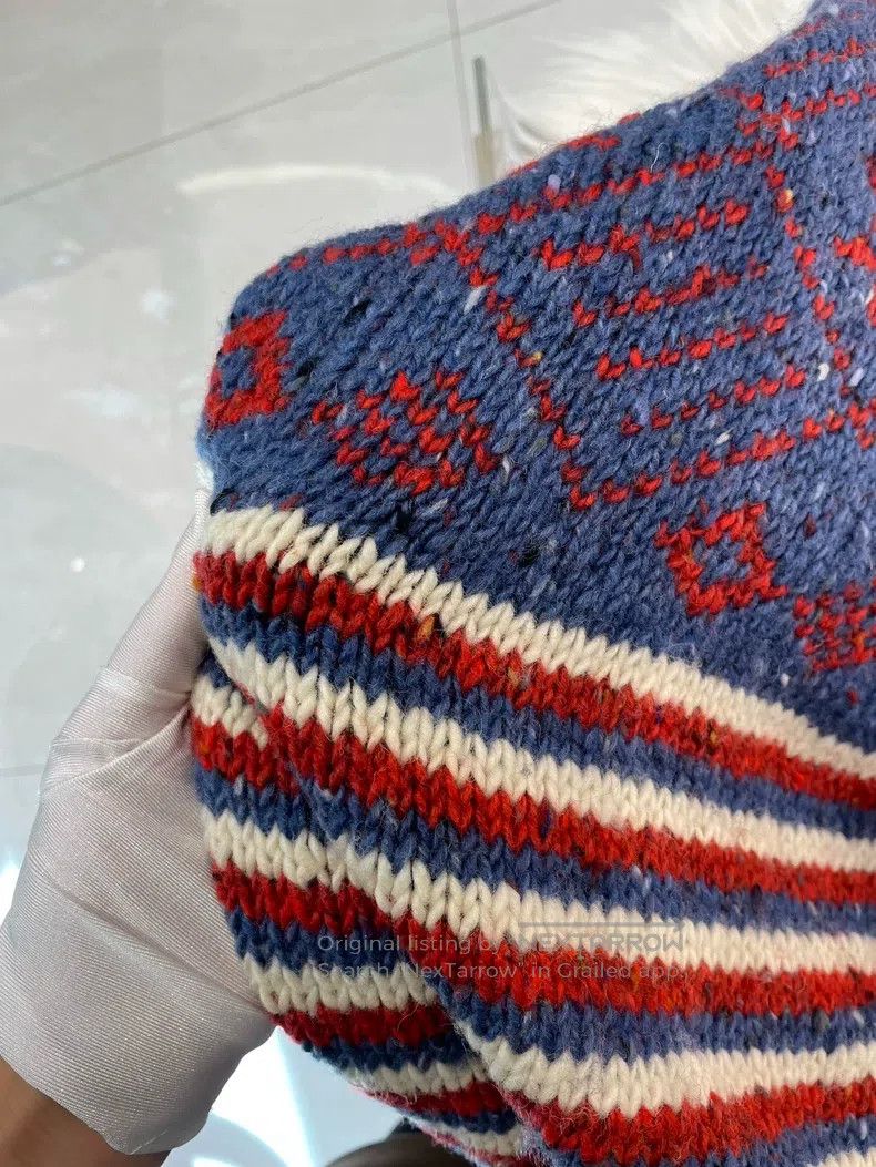 Thom Browne Thom Browne Floral wool sweater Size US S / EU 44-46 / 1 - 4 Thumbnail