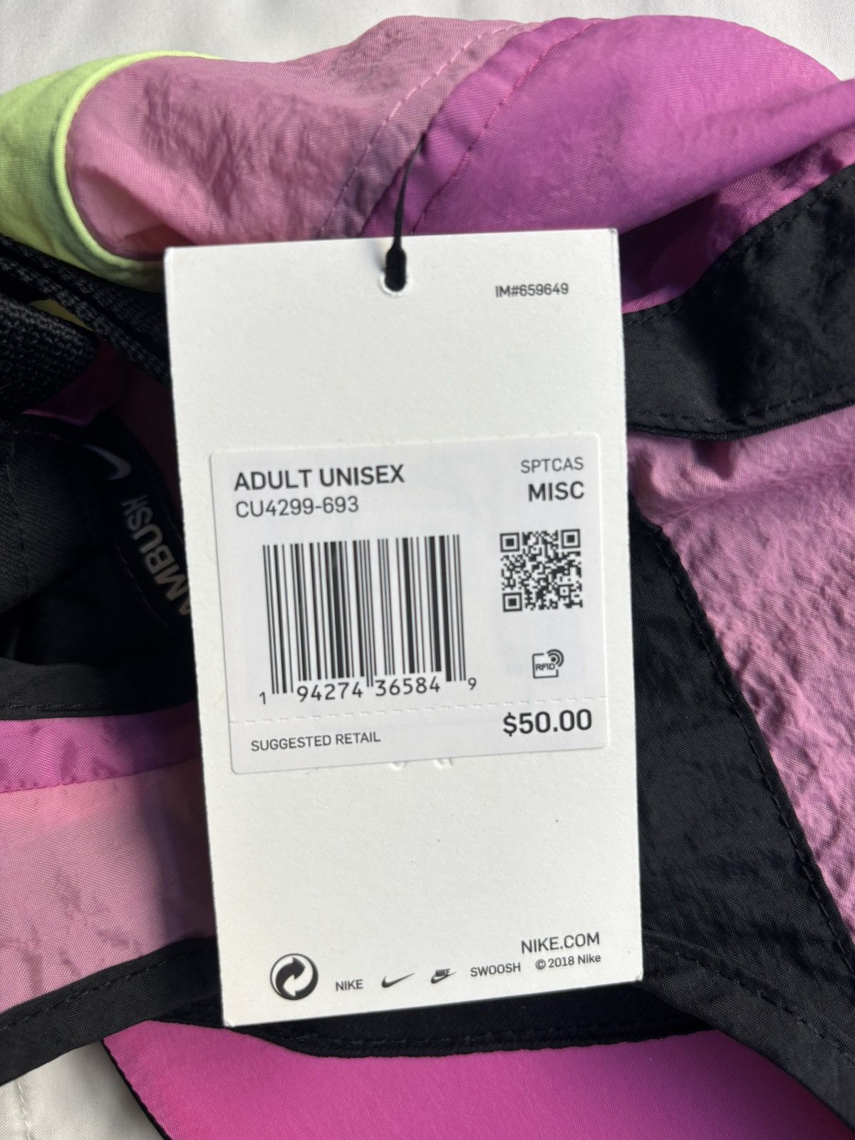 Ambush Design × Nike Nike x Ambush AW84 OS (Pink) Size ONE SIZE - 5 Thumbnail