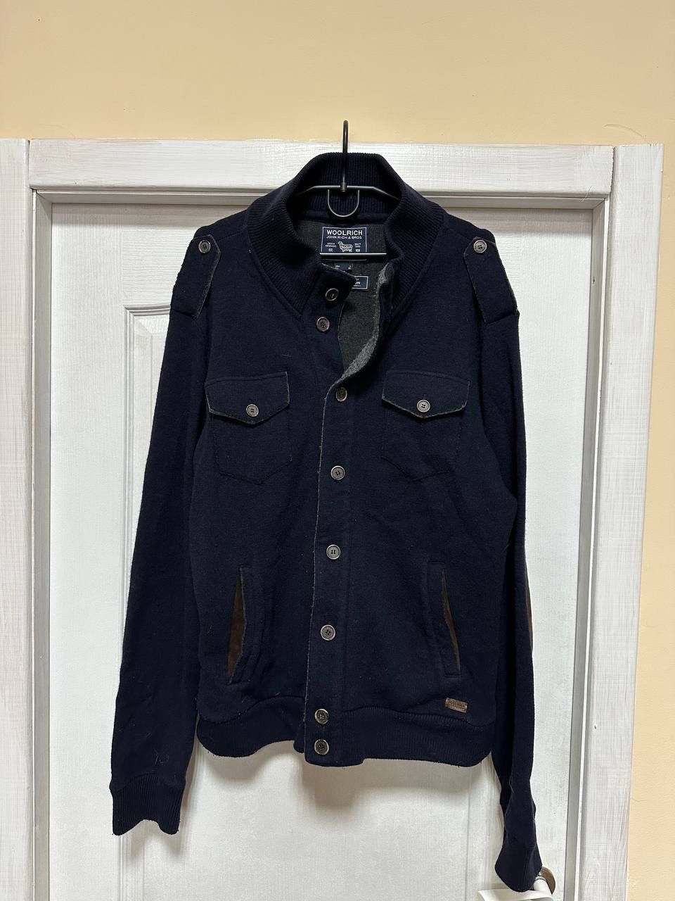 Woolrich Woolen Mills Vintage Woolrich John Wool wool Coat Jacket blazer hunting Size US L / EU 52-54 / 3 - 1 Thumbnail