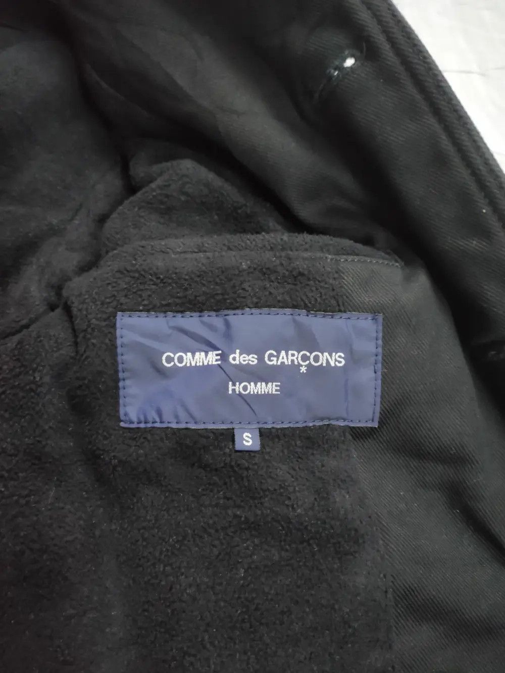 Comme des Garcons Comme des Garcons black trench coat Size US S / EU 44-46 / 1 - 5 Thumbnail