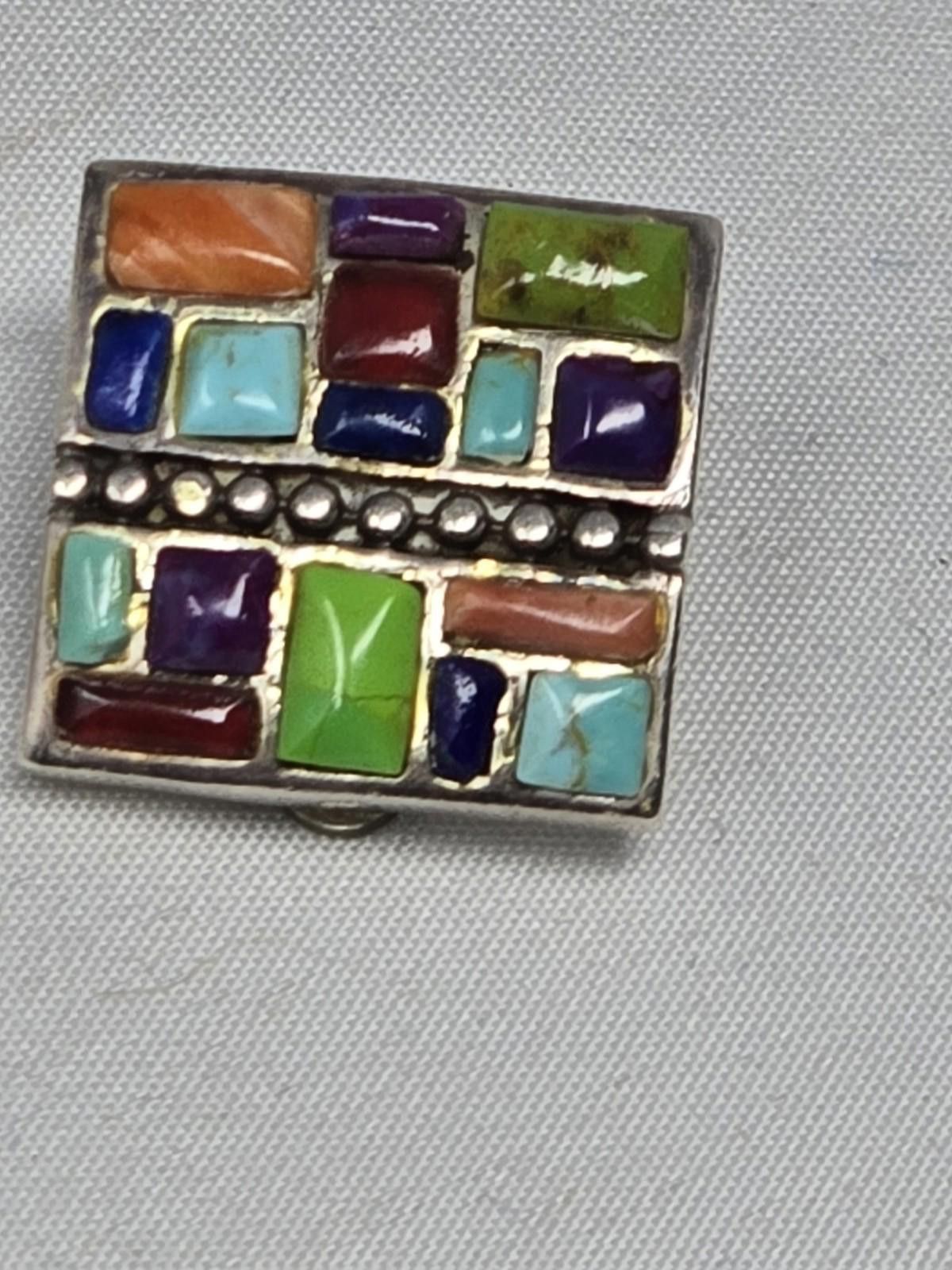 Studio D'Artisan Vintage Handmade 925 Sterling Silver Artisan Earrings Size ONE SIZE - 5 Thumbnail
