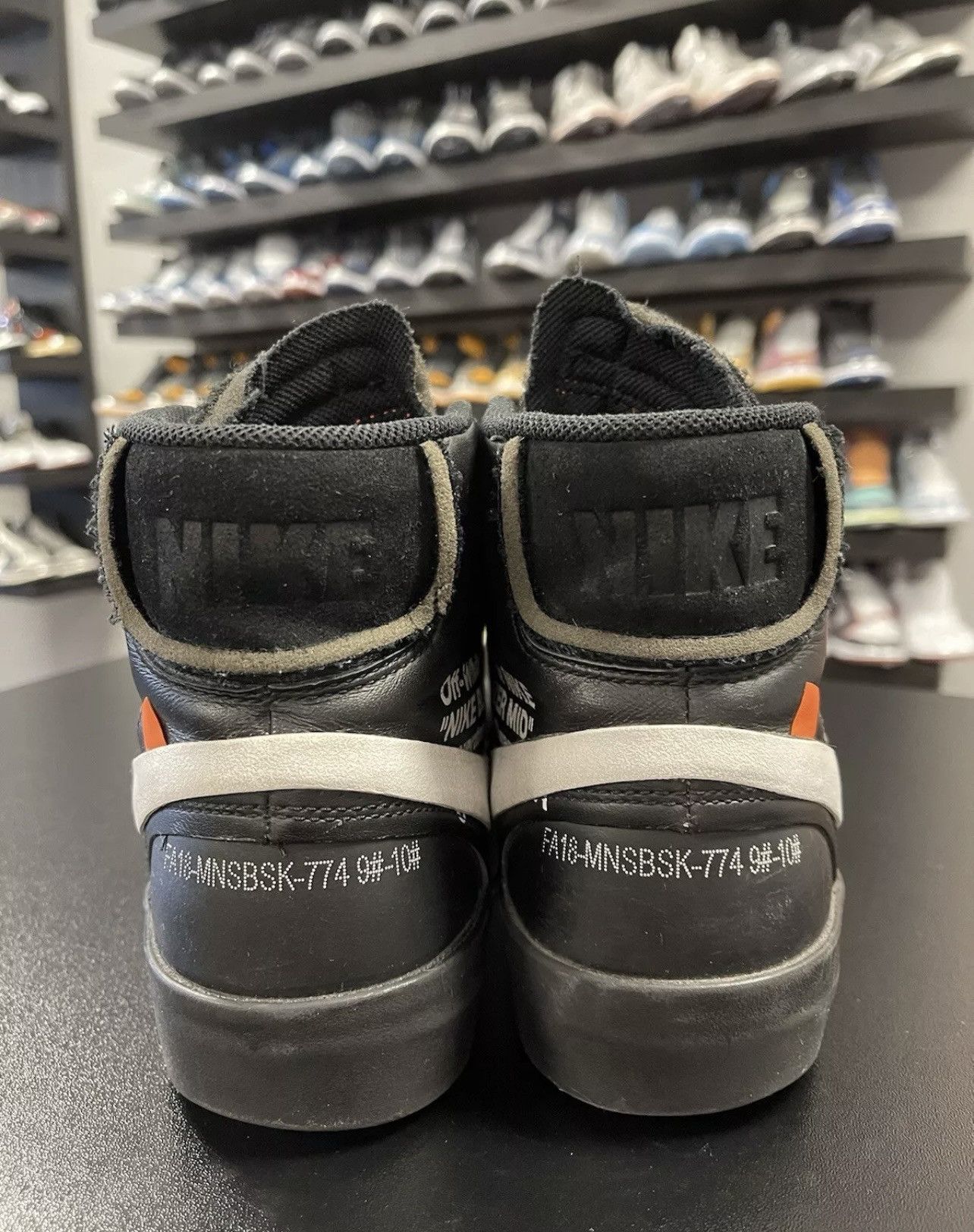 Off-White Size 10 - Nike Off-White x Blazer Mid Grim Reapers Size US 10 / EU 43 - 4 Thumbnail