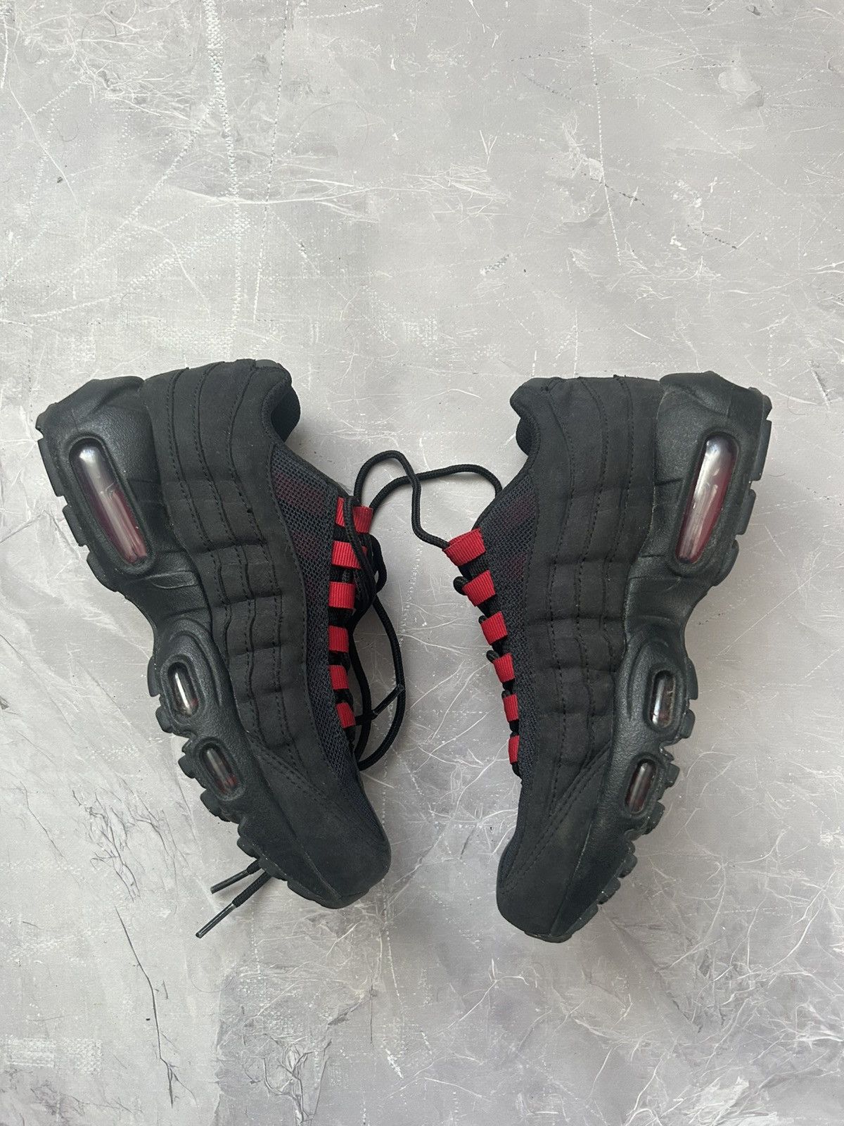 Nike Nike Air Max 95 Red Black Size Size US 6 / IT 36 - 3 Thumbnail