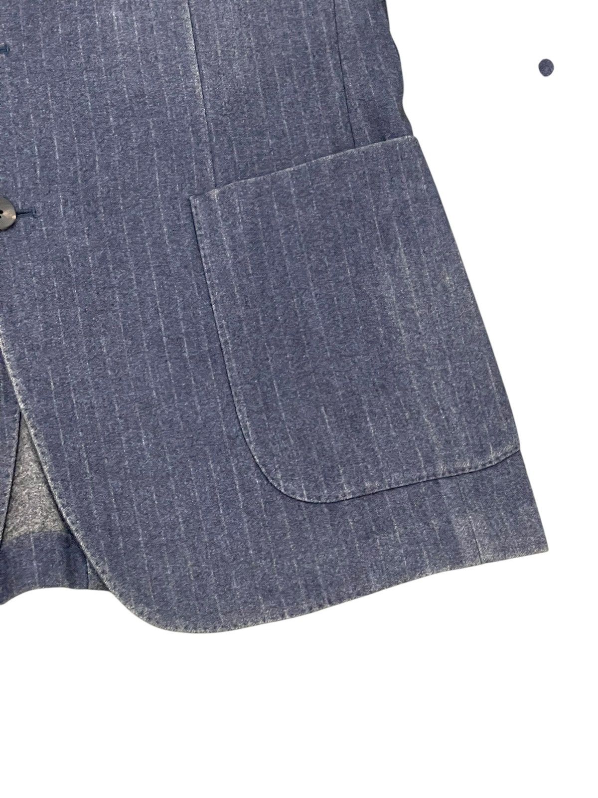 Boglioli Chore Jacket Boglioli Italy Wool Faded Striped 6🟩7 Size US M / EU 48-50 / 2 - 9 Thumbnail
