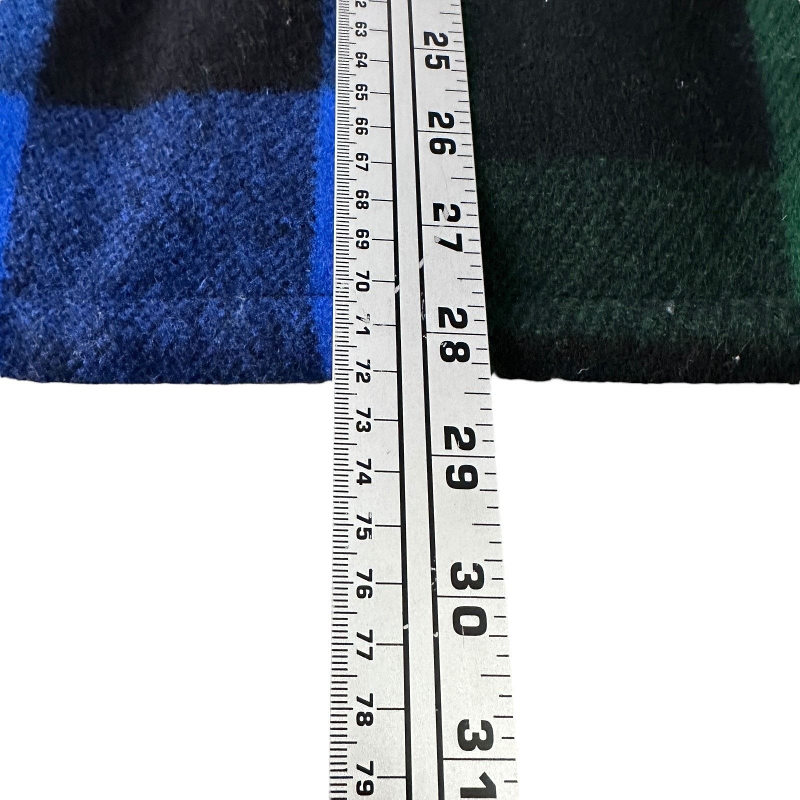Garbstore Garbstore Tri Saver Piece Vest Mens M Plaid Wool Blue Green Size US M / EU 48-50 / 2 - 9 Thumbnail