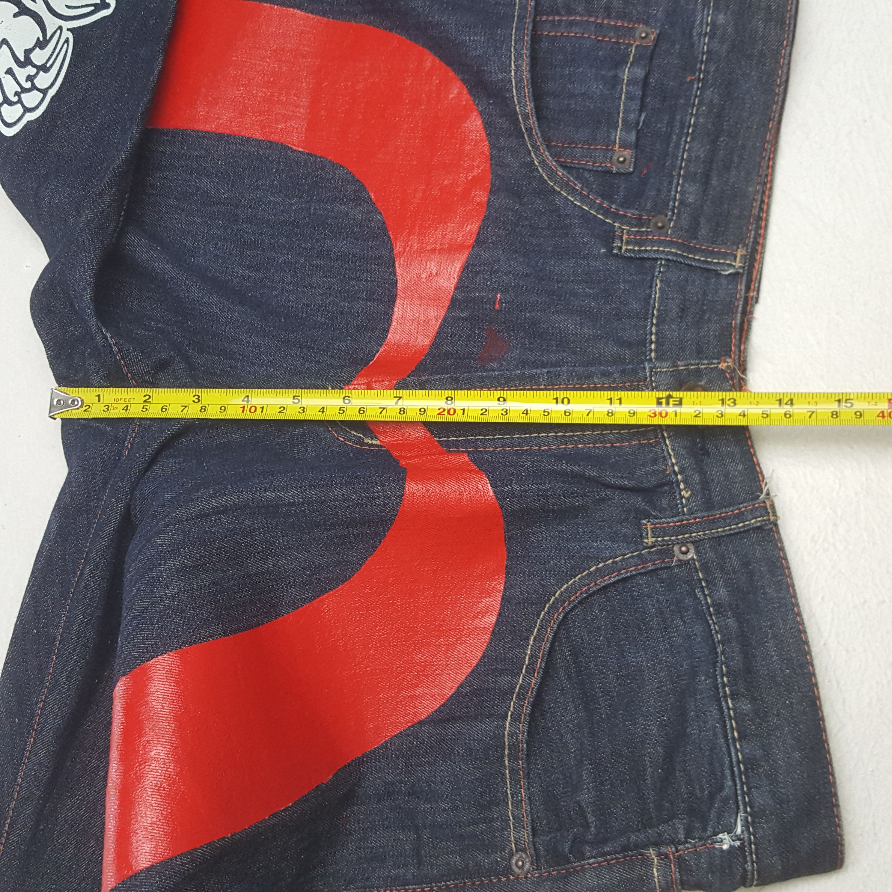 Evisu Vintage Evisu JP 2006 Daicock Custom Denim Jeans RR29 Size US 34 / EU 50 - 10 Thumbnail